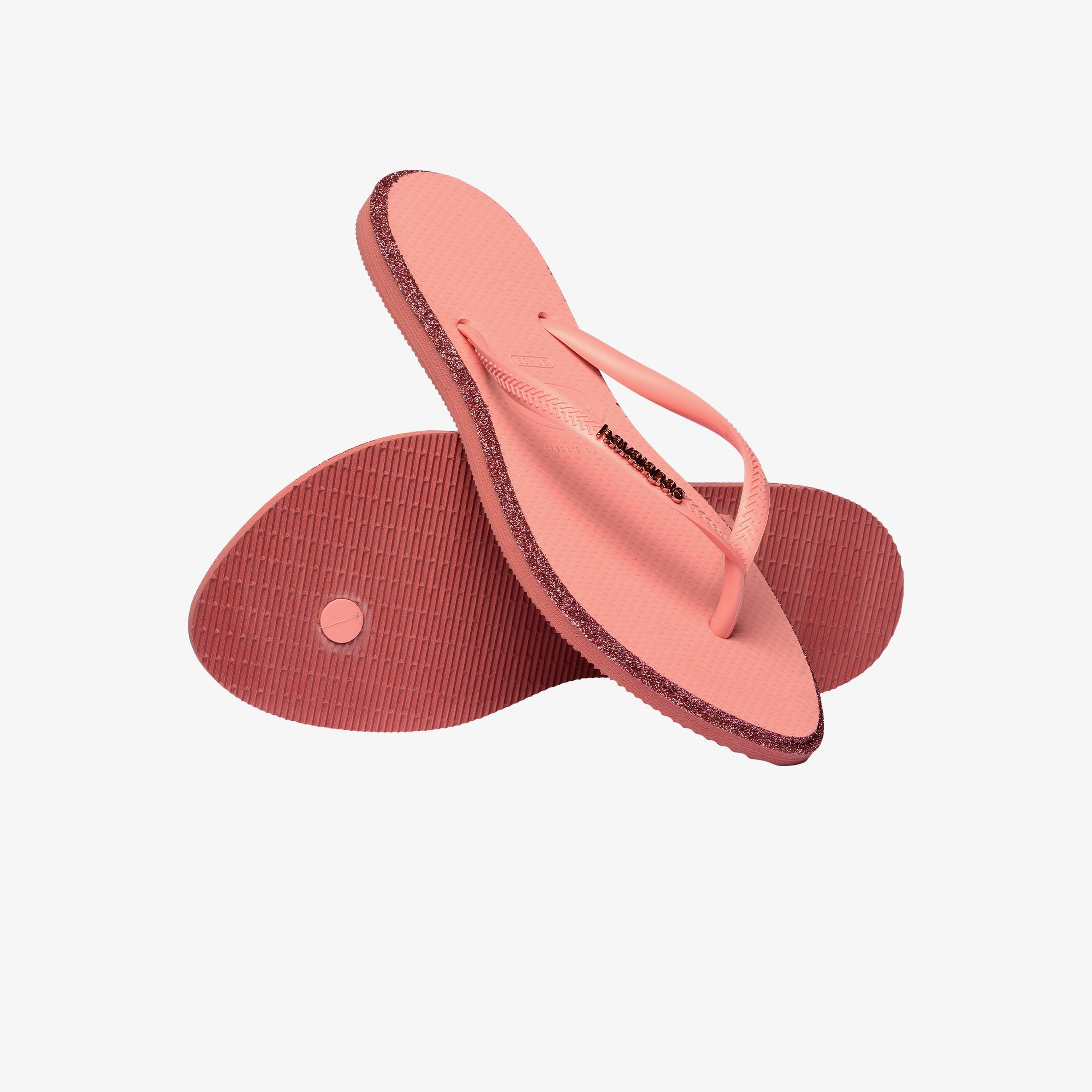 Havaianas Slim Point Glitter Kadın Pembe Terlik