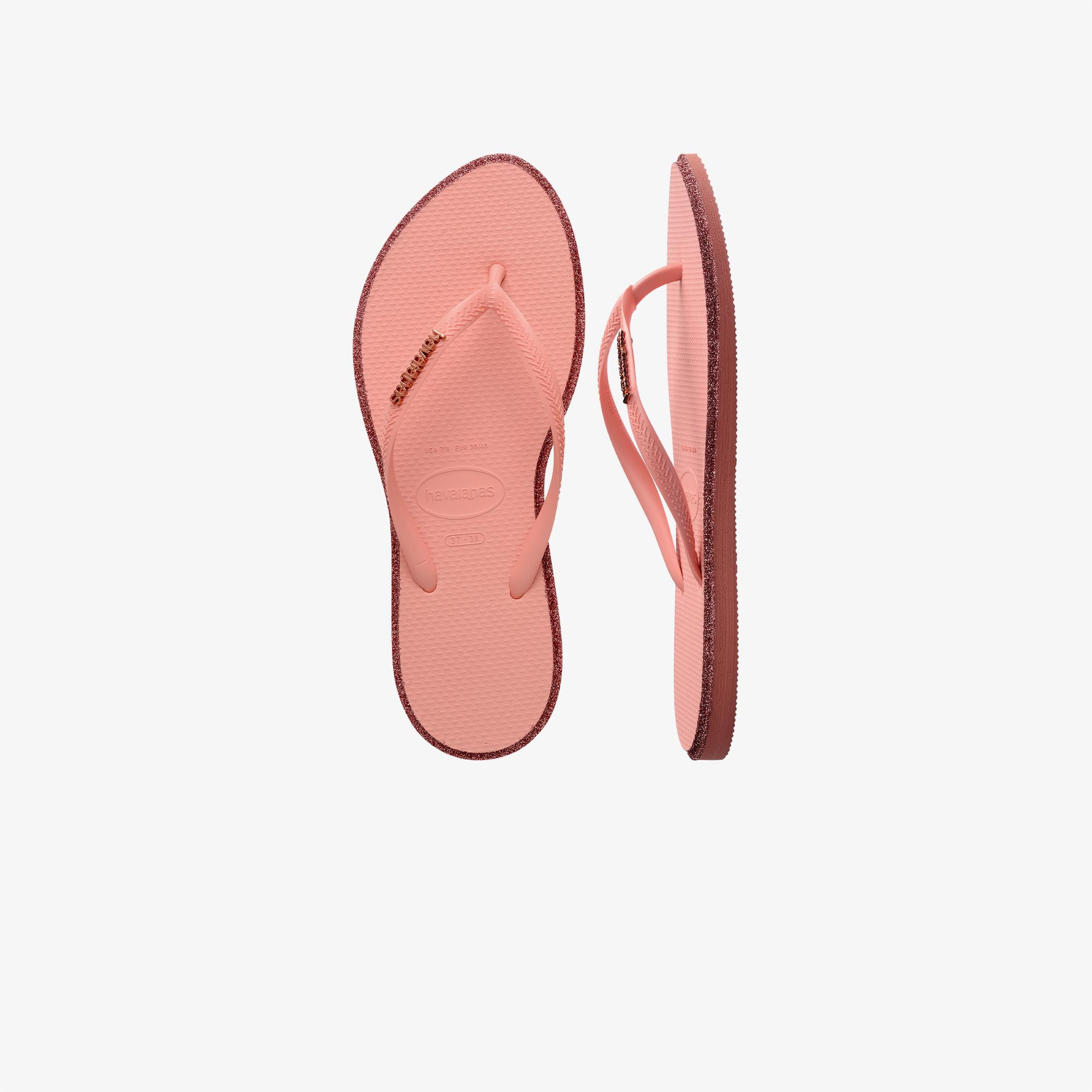 Havaianas Slim Point Glitter Kadın Pembe Terlik