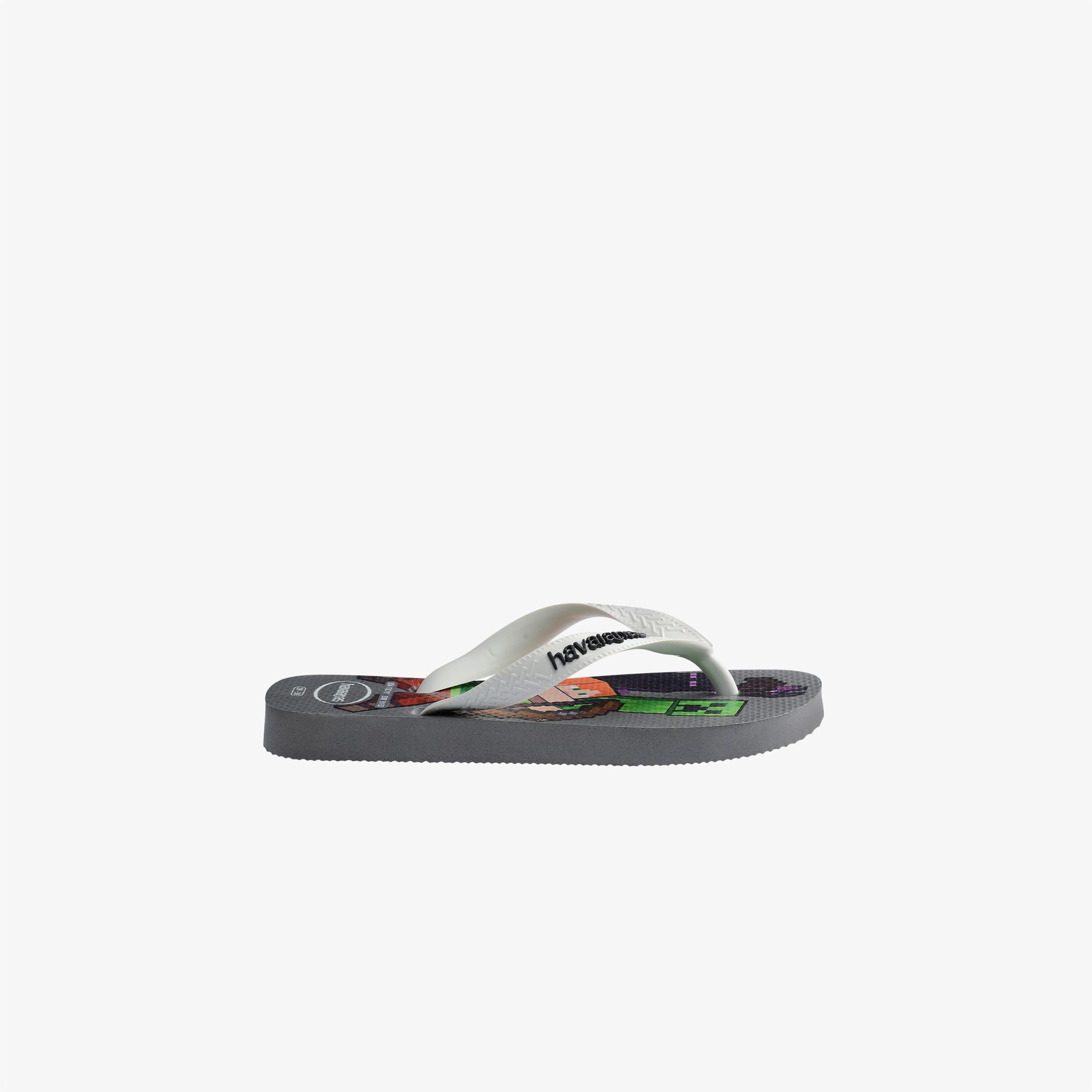 Havaianas Kids Minecraft Çocuk Gri Terlik