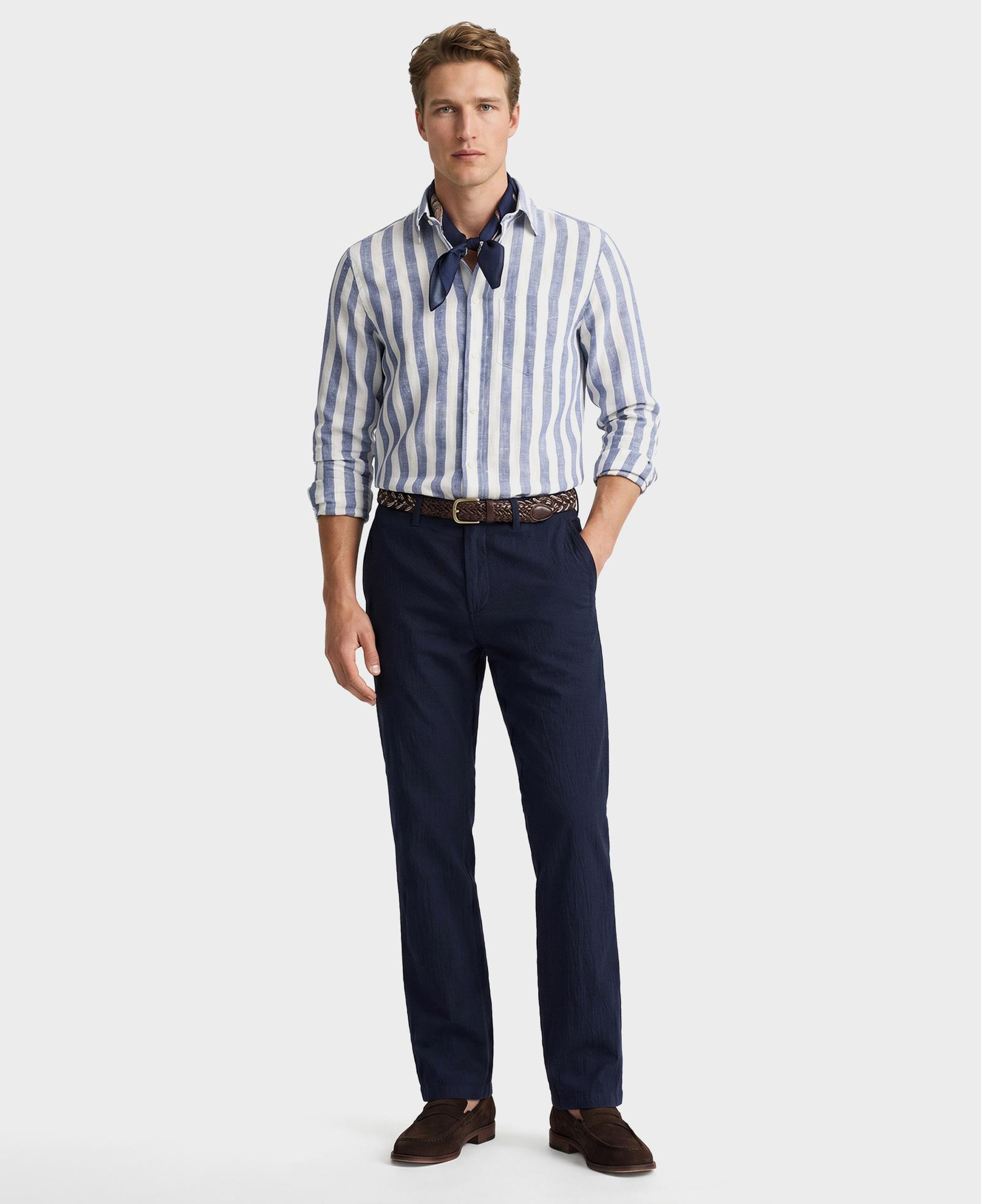 GANT Erkek Lacivert Regular Fit Pantolon