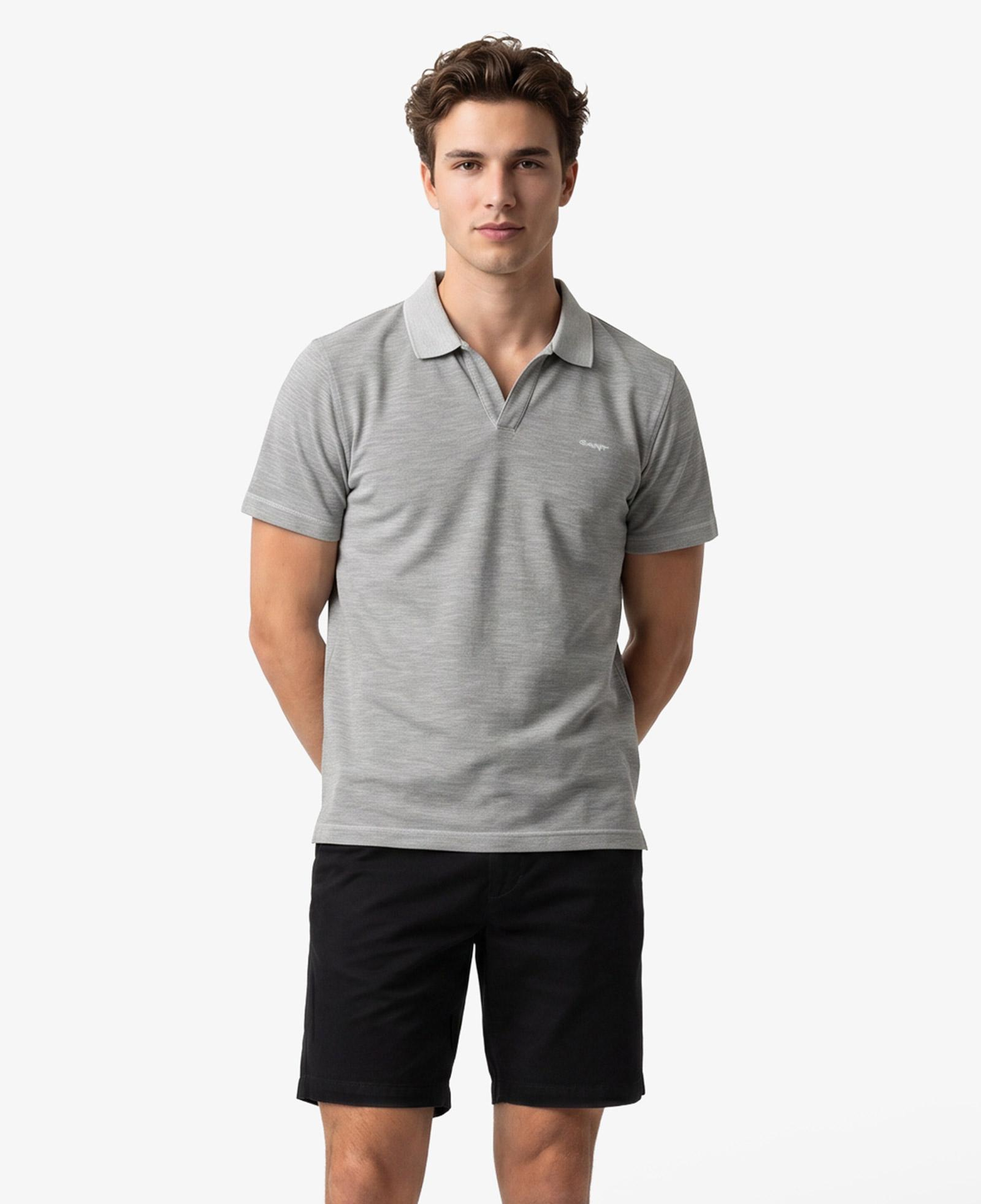 GANT Erkek Yeşil Regular Fit Polo Yaka T-Shirt
