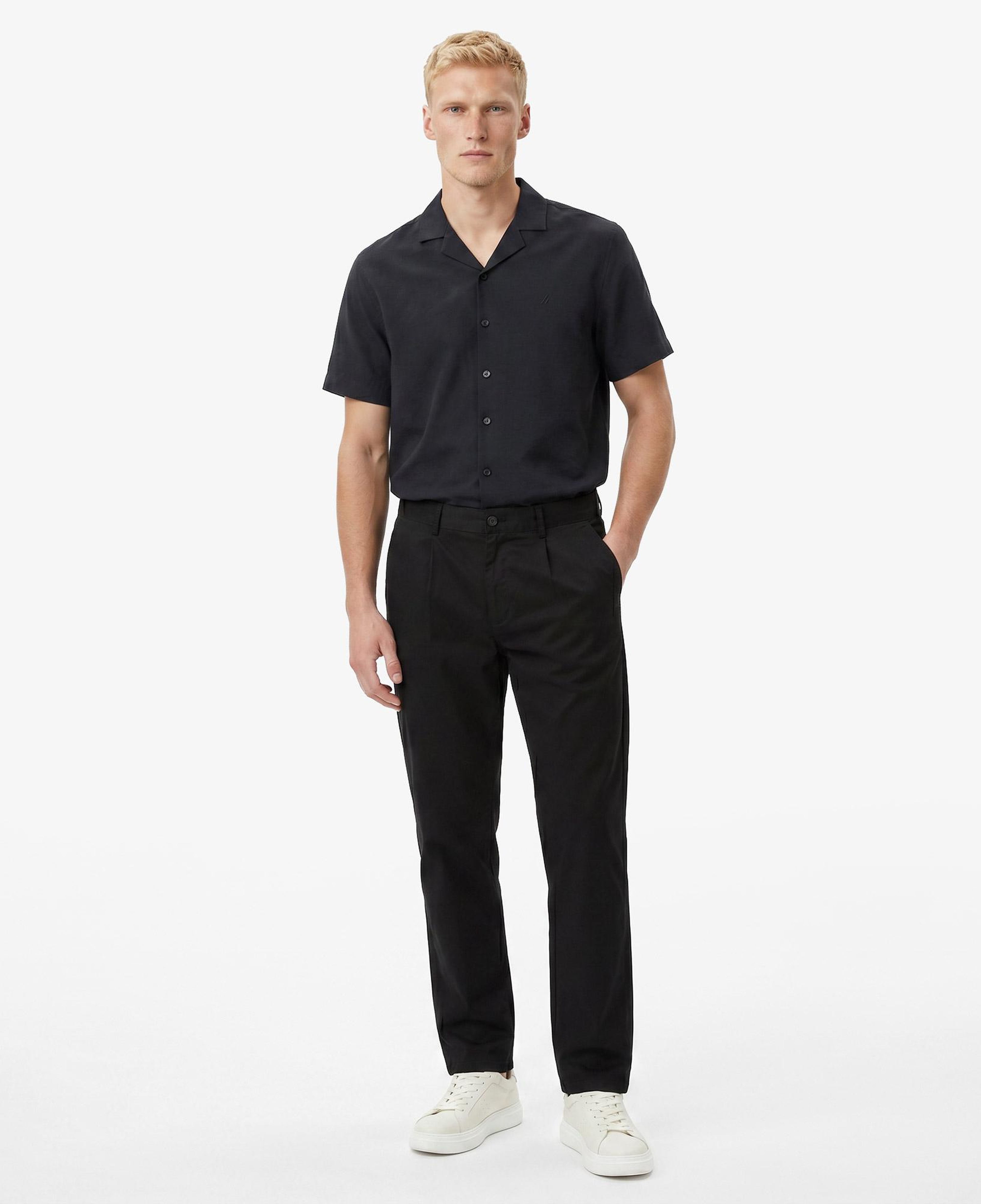Nautica Erkek Siyah Regular Fit Pantolon