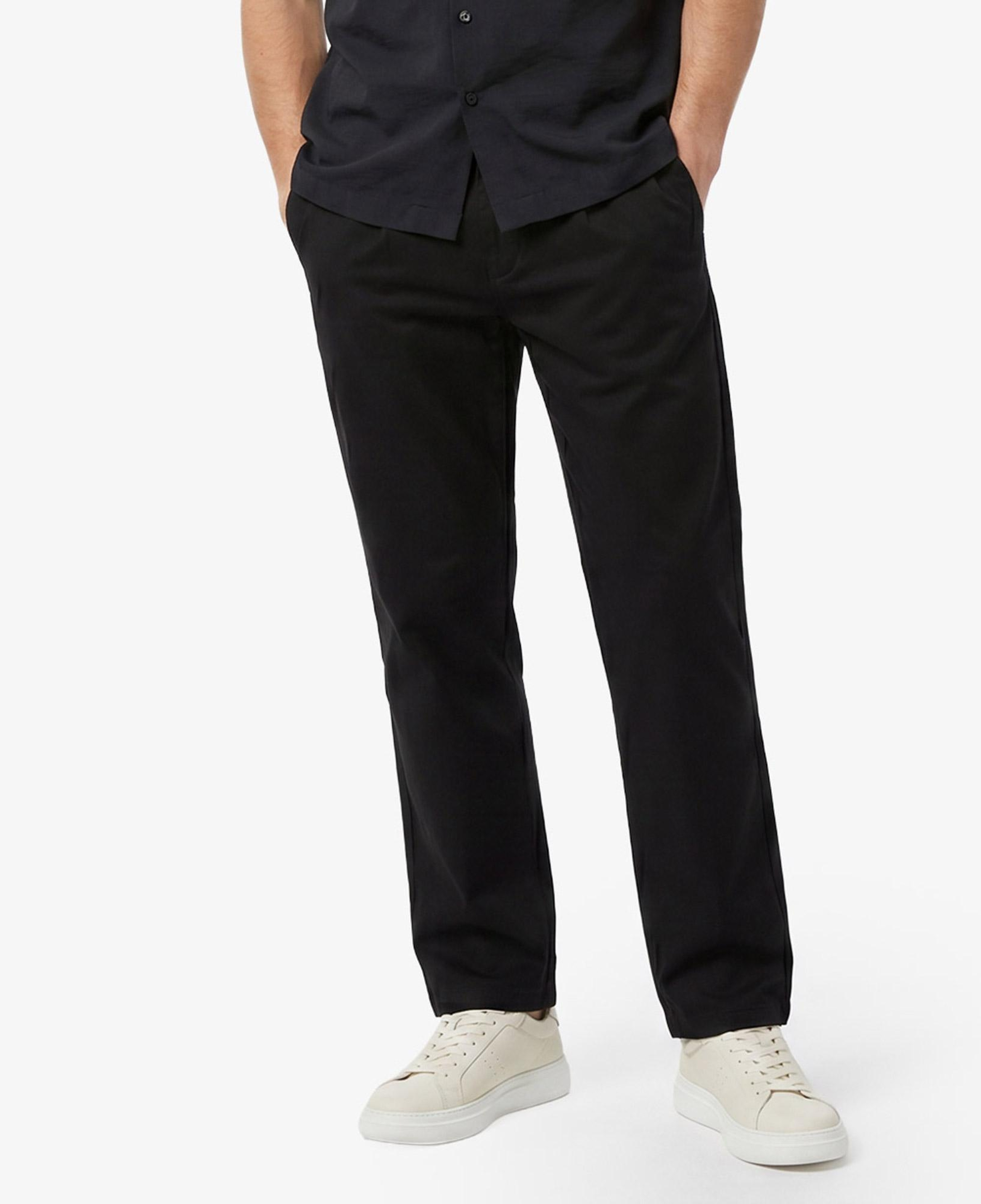 Nautica Erkek Siyah Regular Fit Pantolon