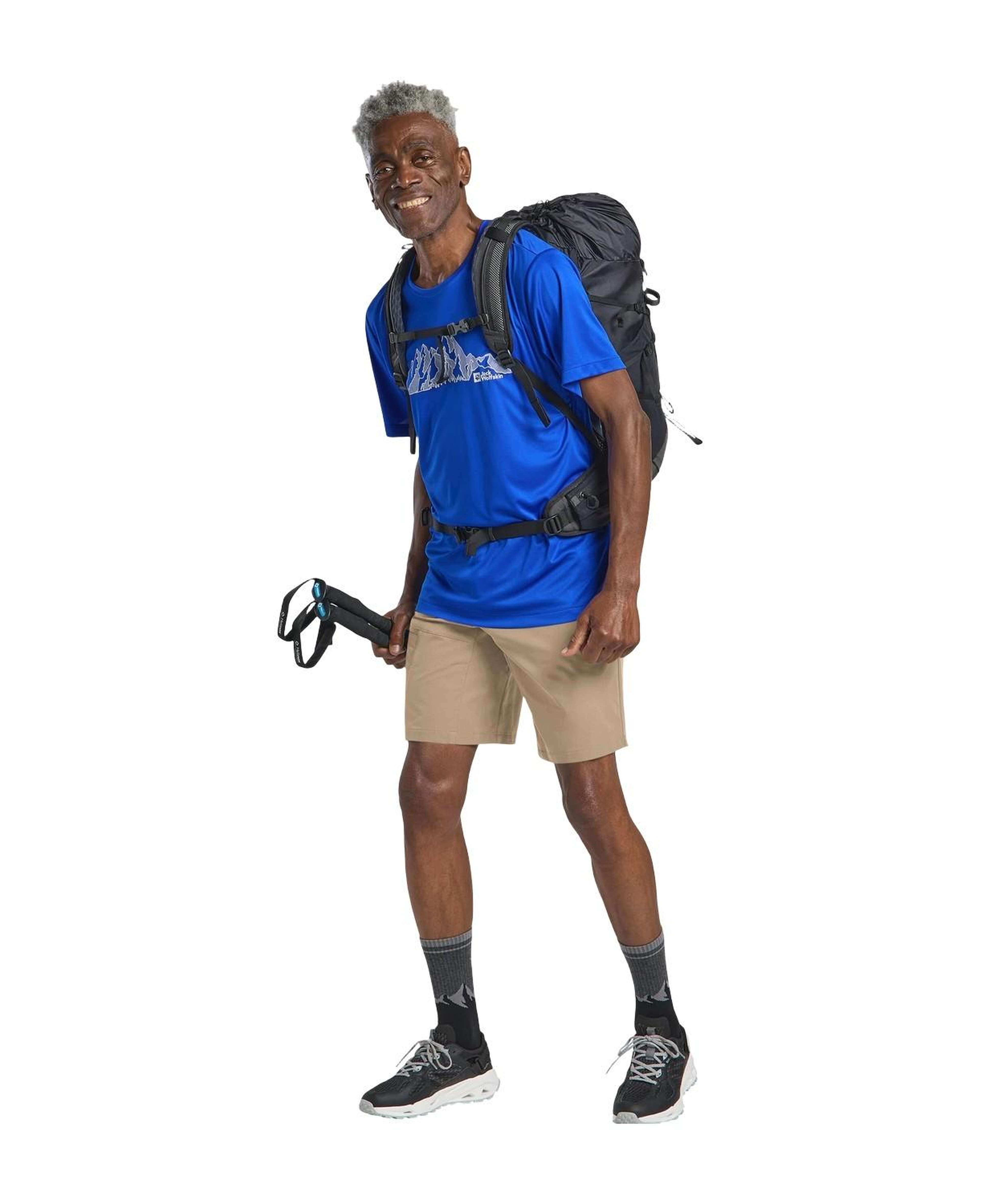 Jack Wolfskin Pico Trail Shorts Erkek Bej Şort