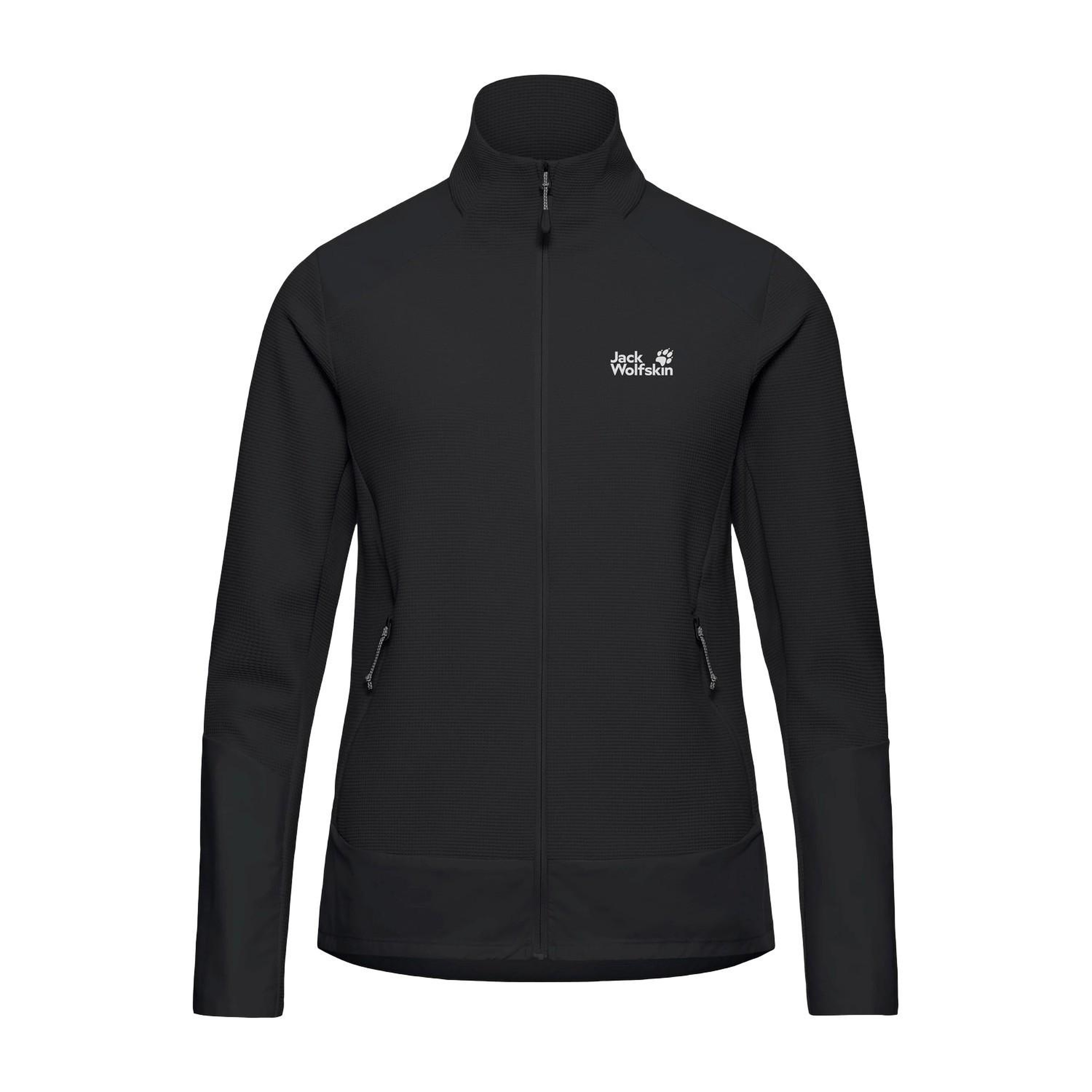 Jack Wolfskin Ridge Hike Fz Kadın Siyah Polar Ceket