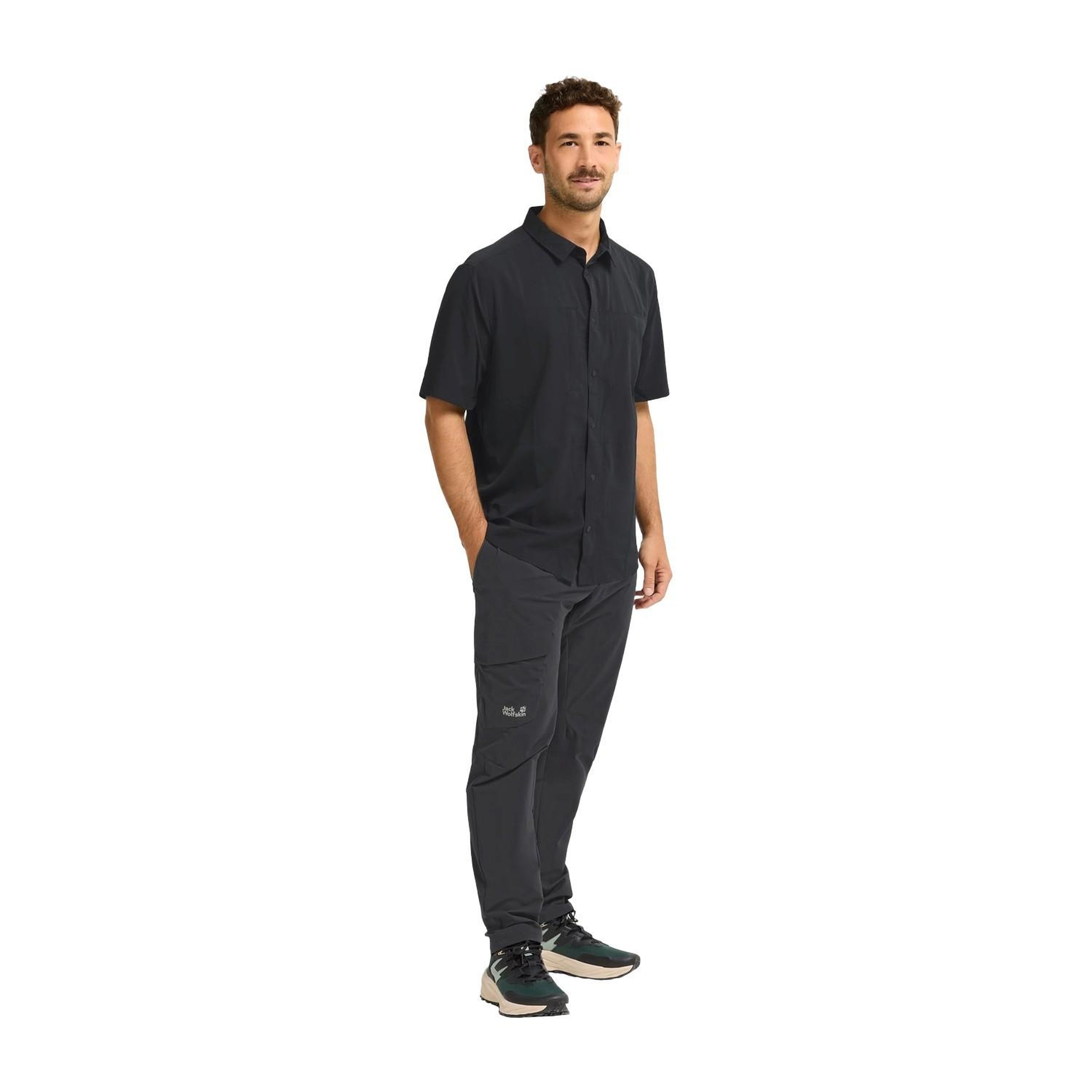 Jack Wolfskin Prelight Pulse Erkek Siyah Outdoor Pantolonu