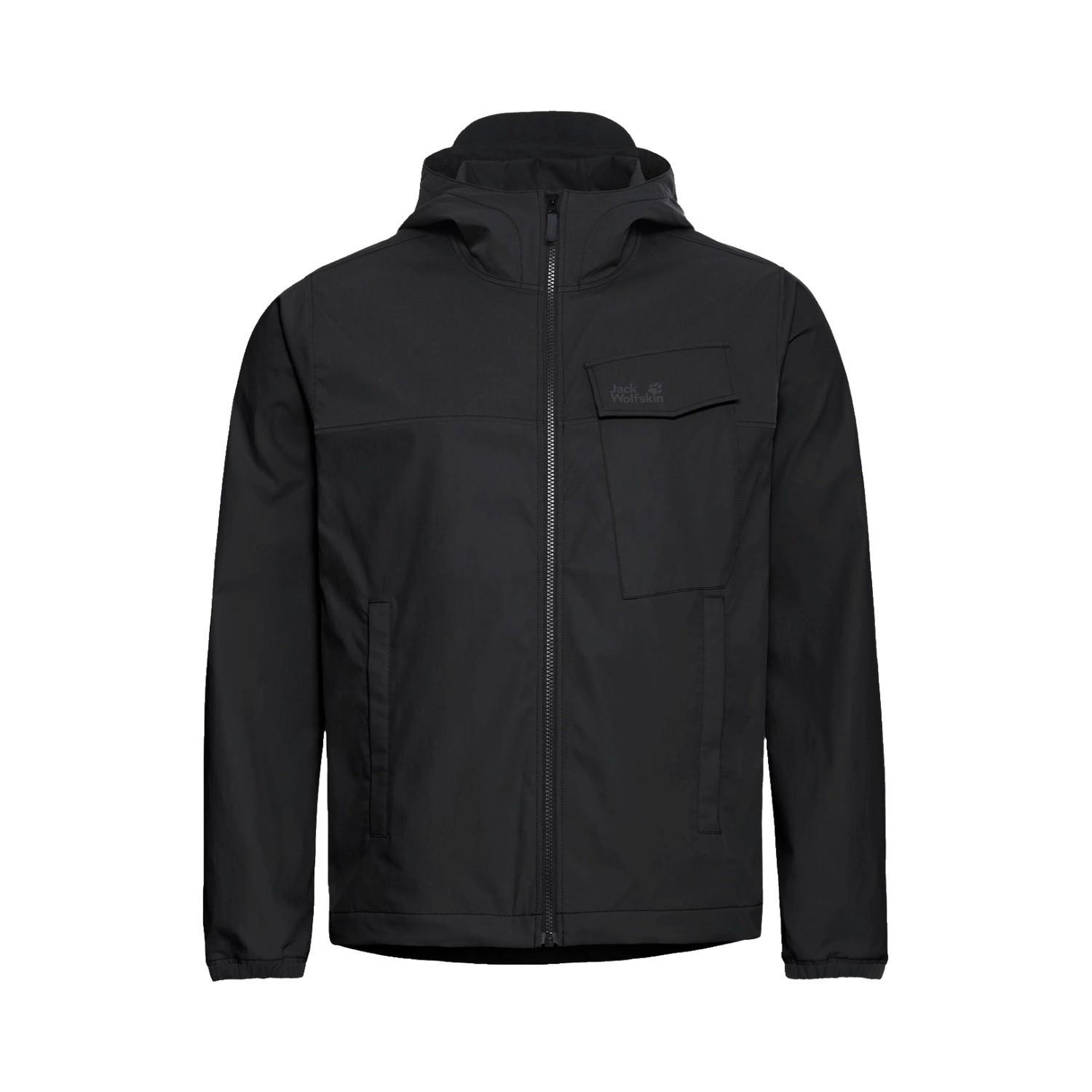 Jack Wolfskin Mahani Erkek Siyah Outdoor Ceketi
