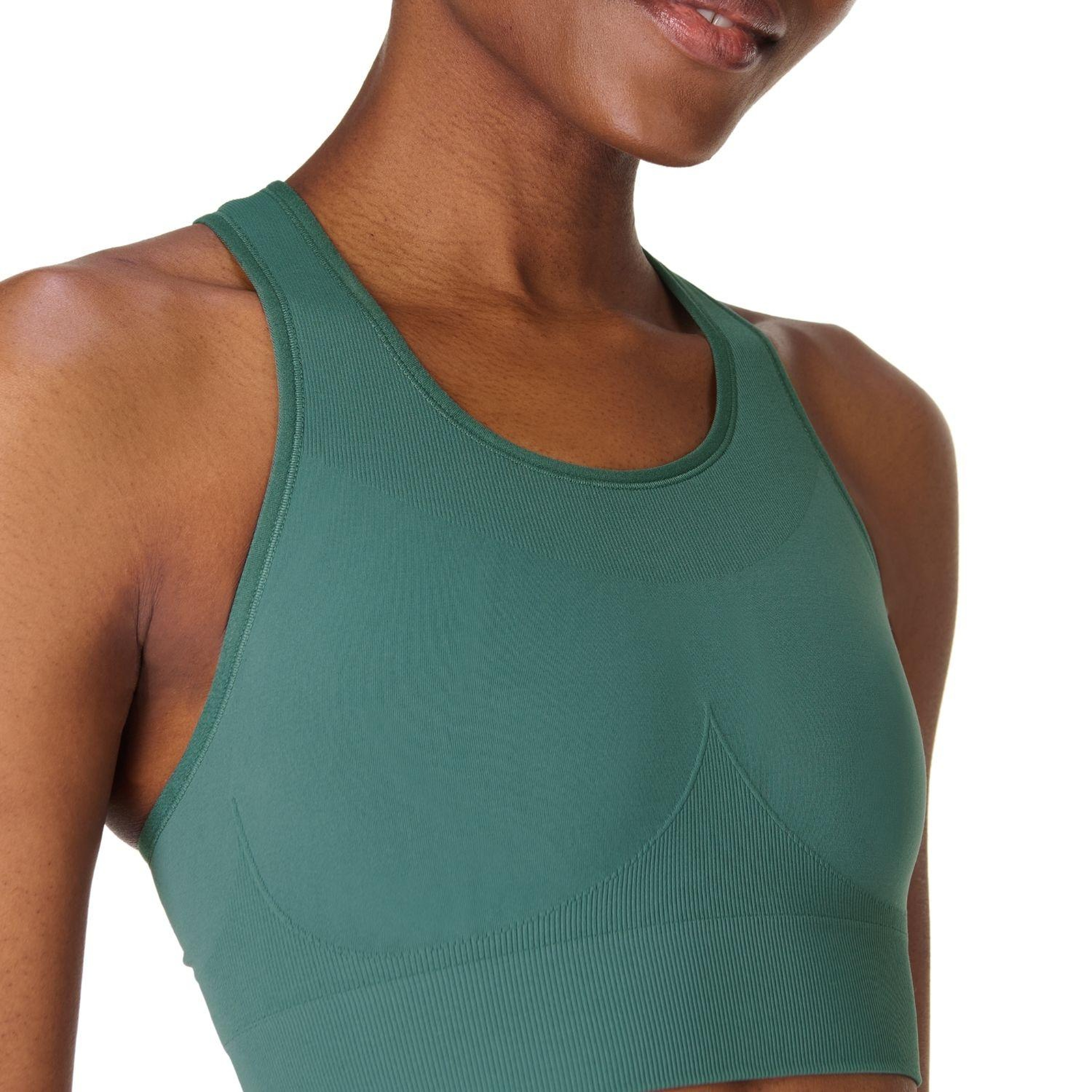 Sweaty Betty Stamina Seamless Sports Bra Kadın Yeşil Fitness Bra