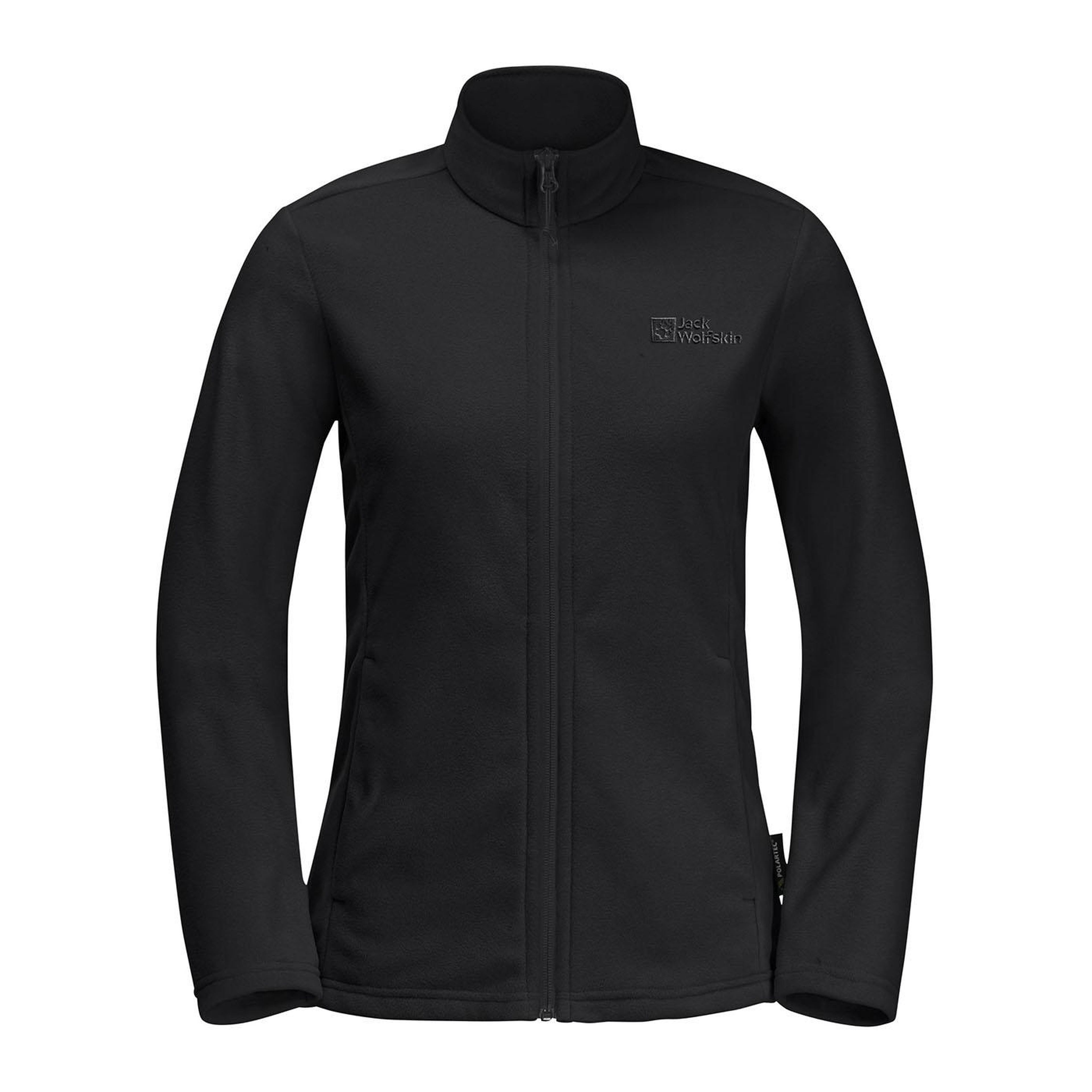 Jack Wolfskin Taunus Fz Kadın Siyah Polar Ceket
