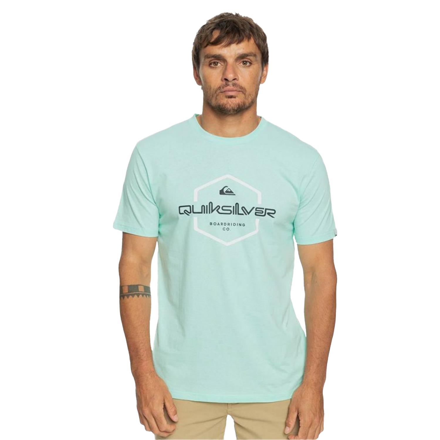 Quiksilver Passthepride Erkek Yeşil Tişört