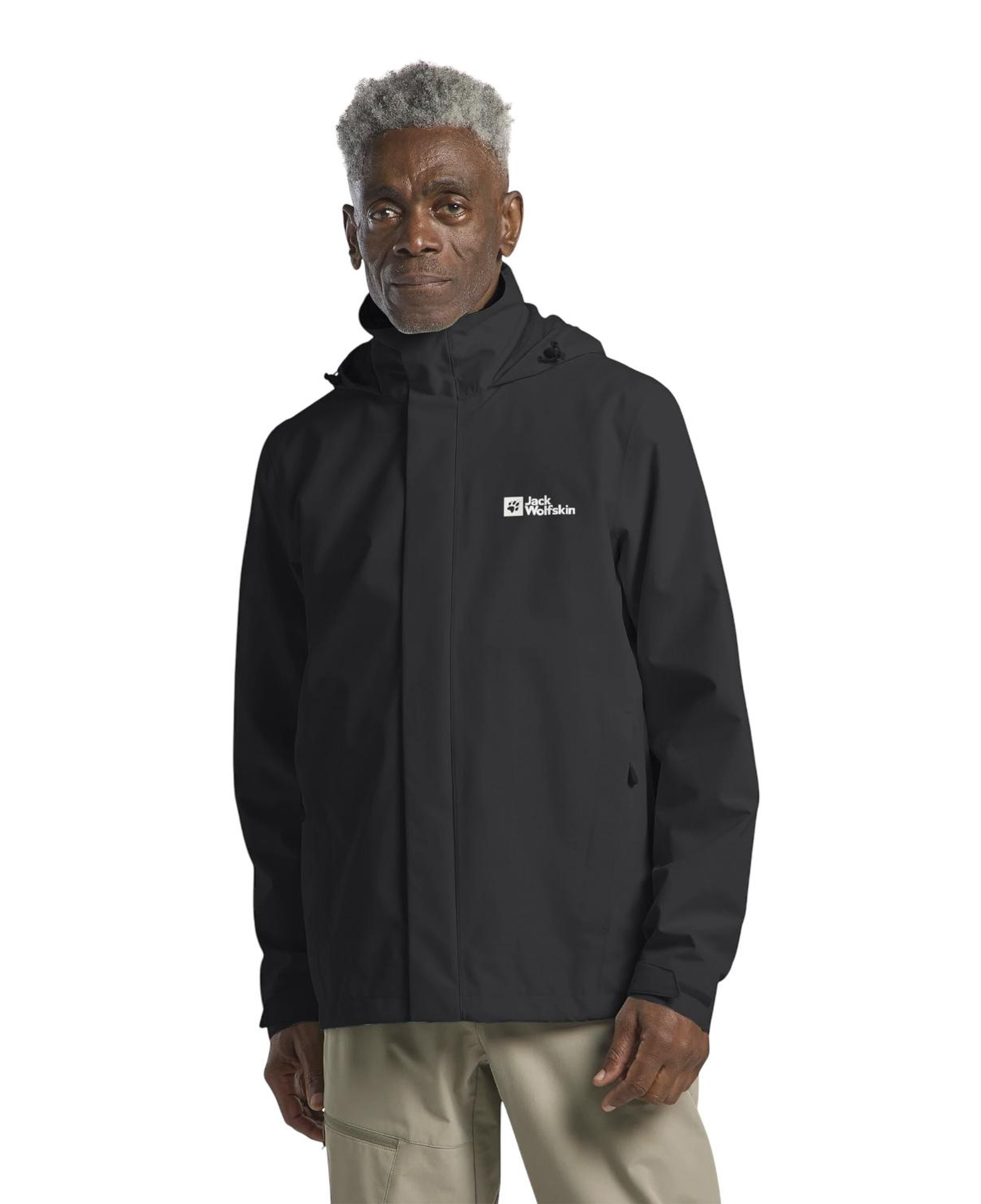Jack Wolfskin Trailtime 2L Erkek Siyah Outdoor Ceketi