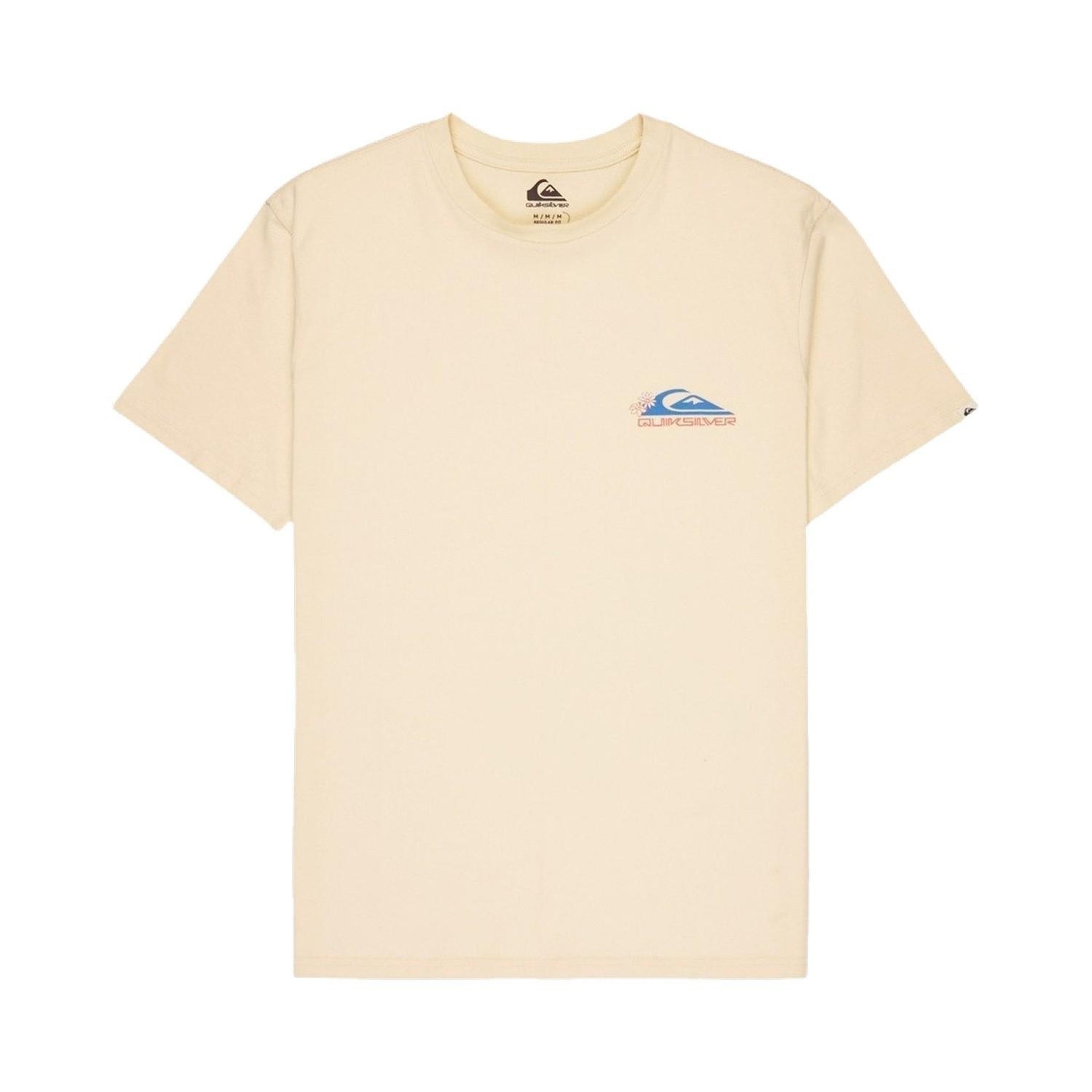 Quiksilver Ev Barrel Parad Erkek Beyaz Tişört