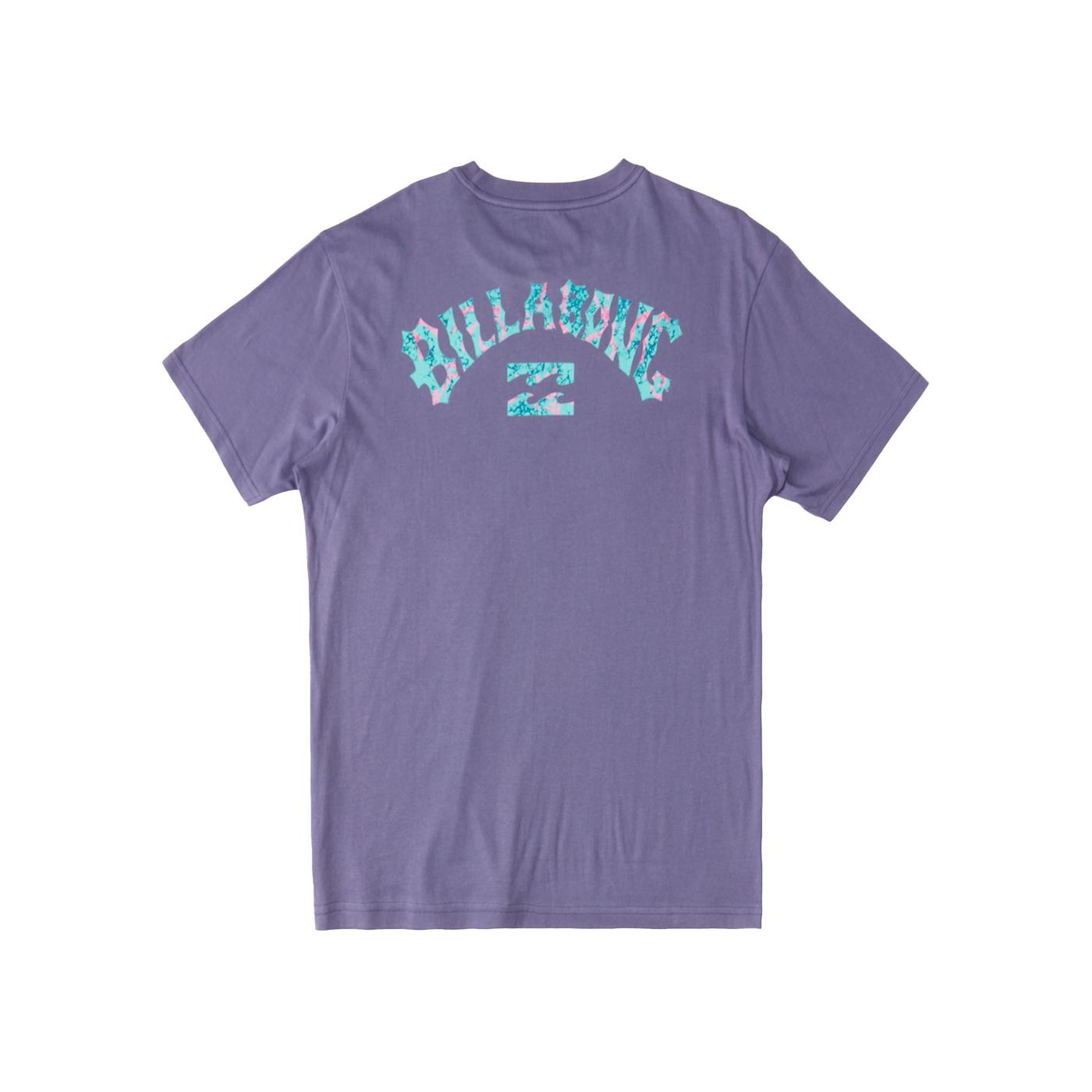 Billabong Arch Fill Erkek Mor Tişört