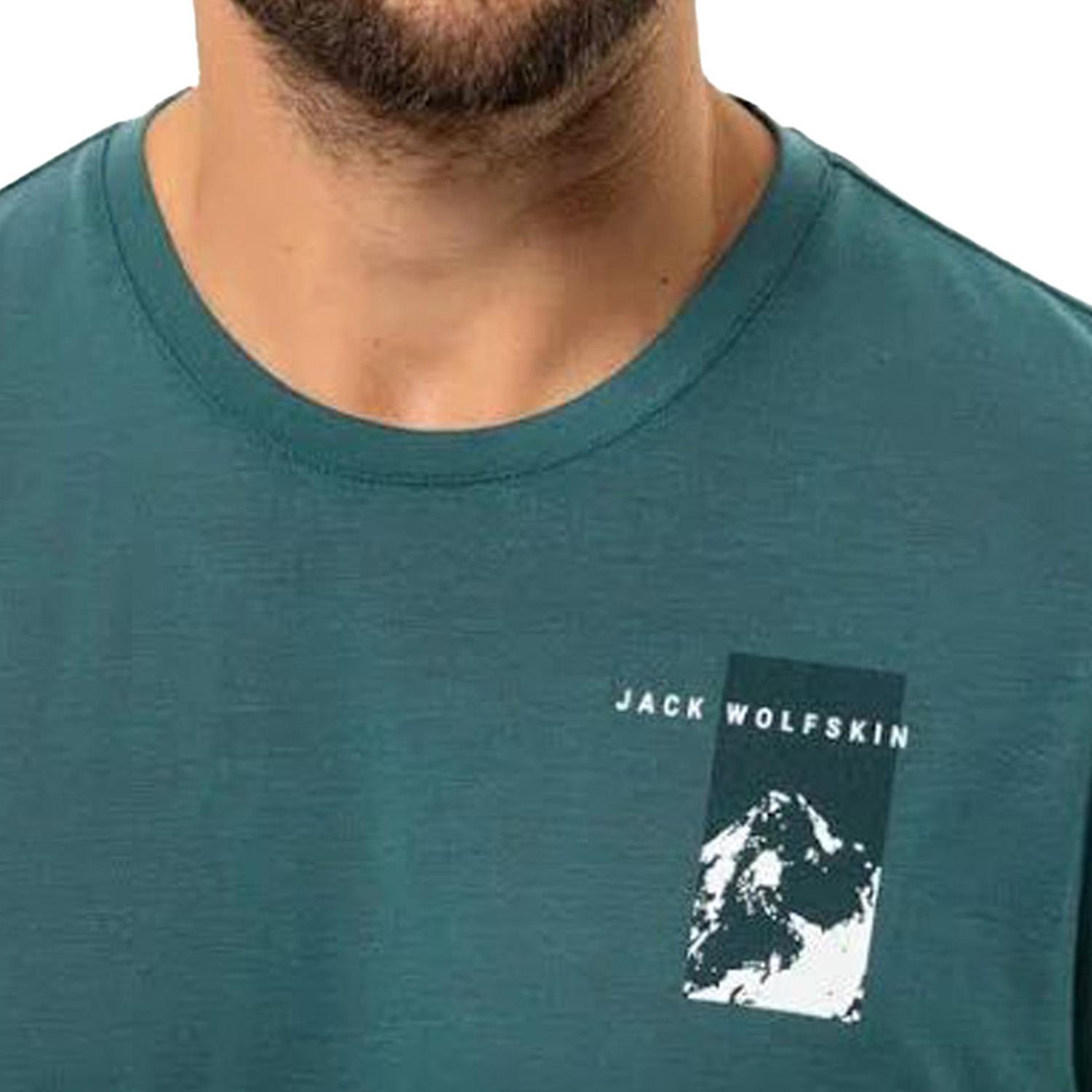 Jack Wolfskin VonAksesuar Graphic Erkek Tişört