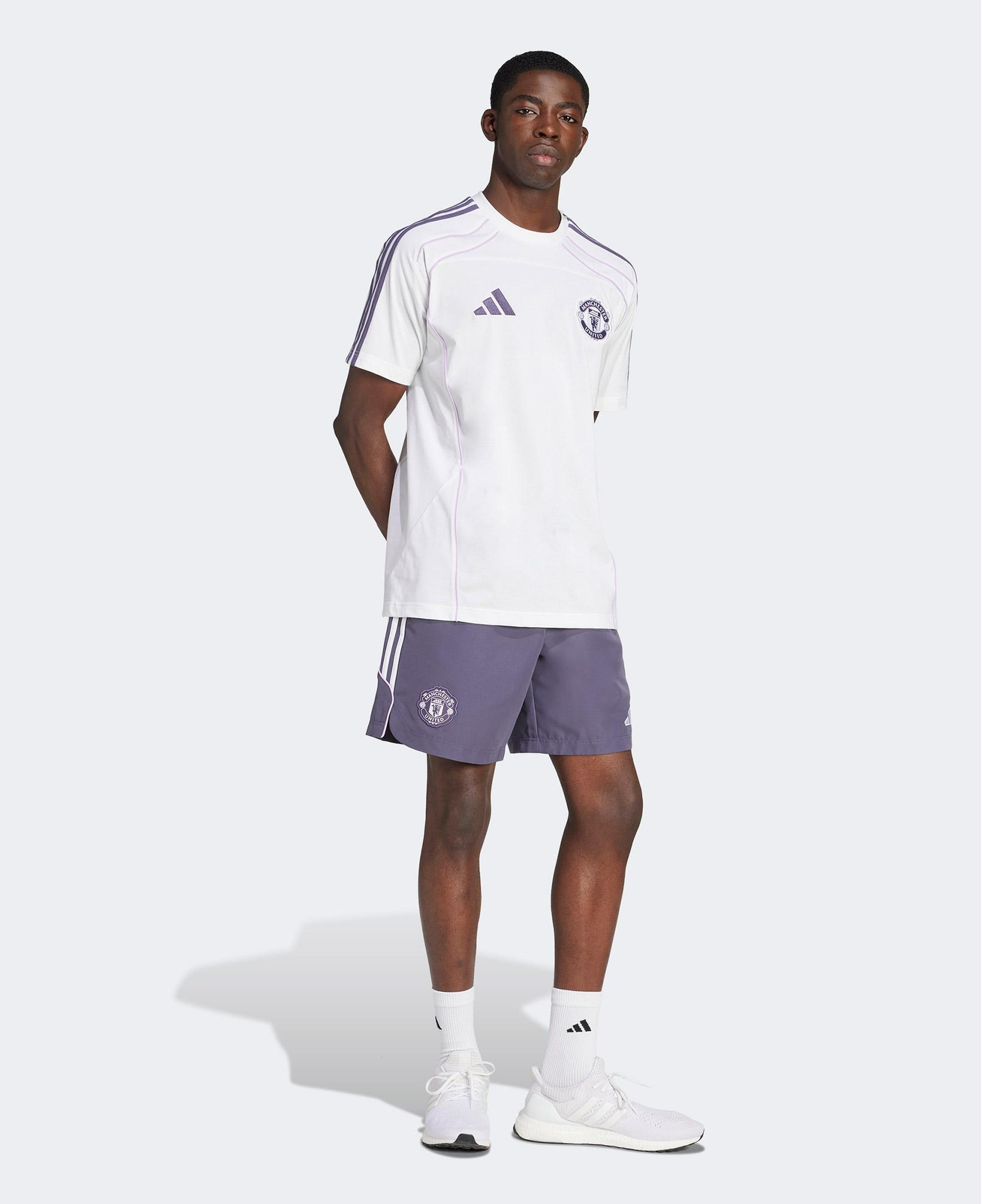 adidas Manchester United Ubp Erkek Beyaz Futbol T-Shirt