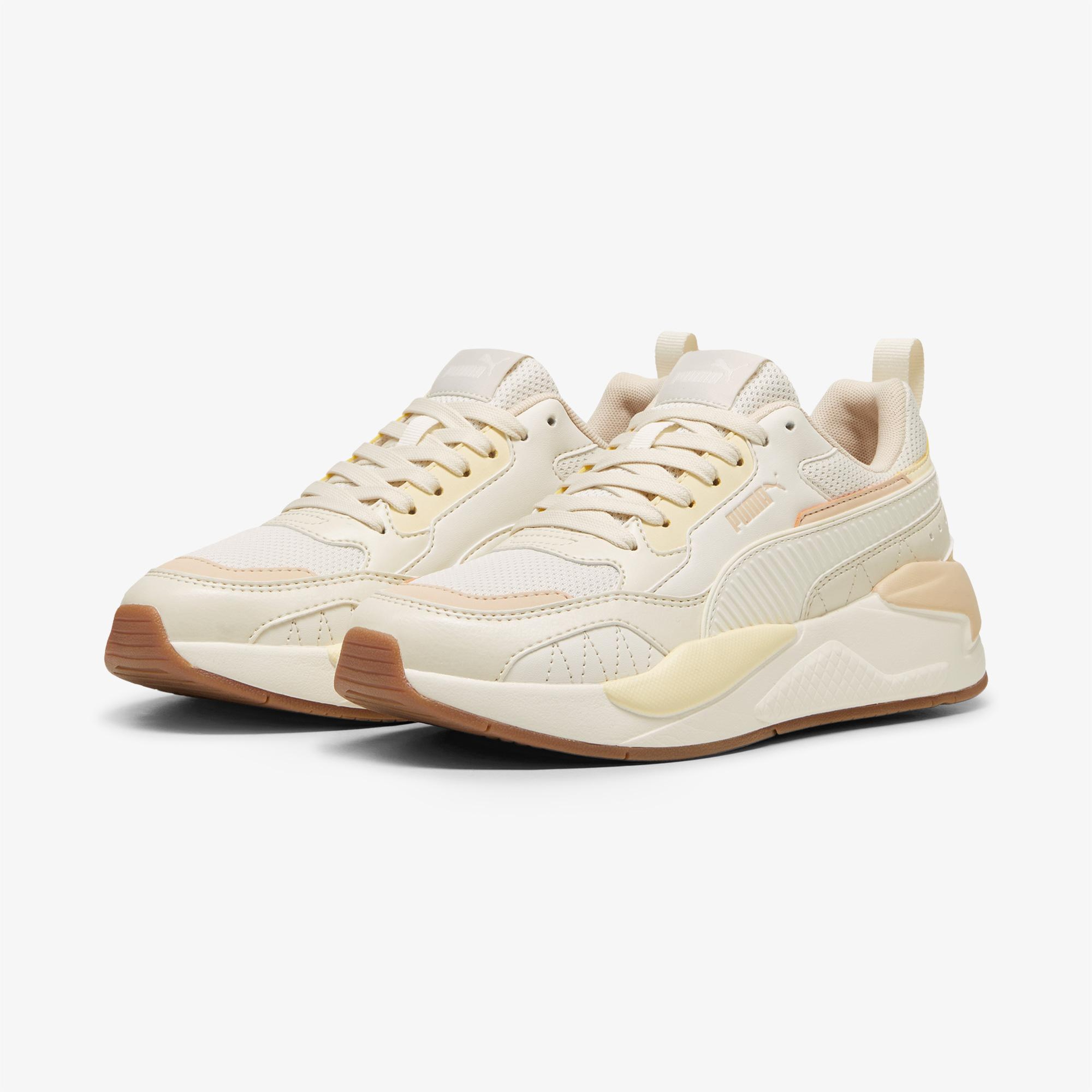 Puma X Ray 2 Square Kadın Bej  Spor Ayakkabı