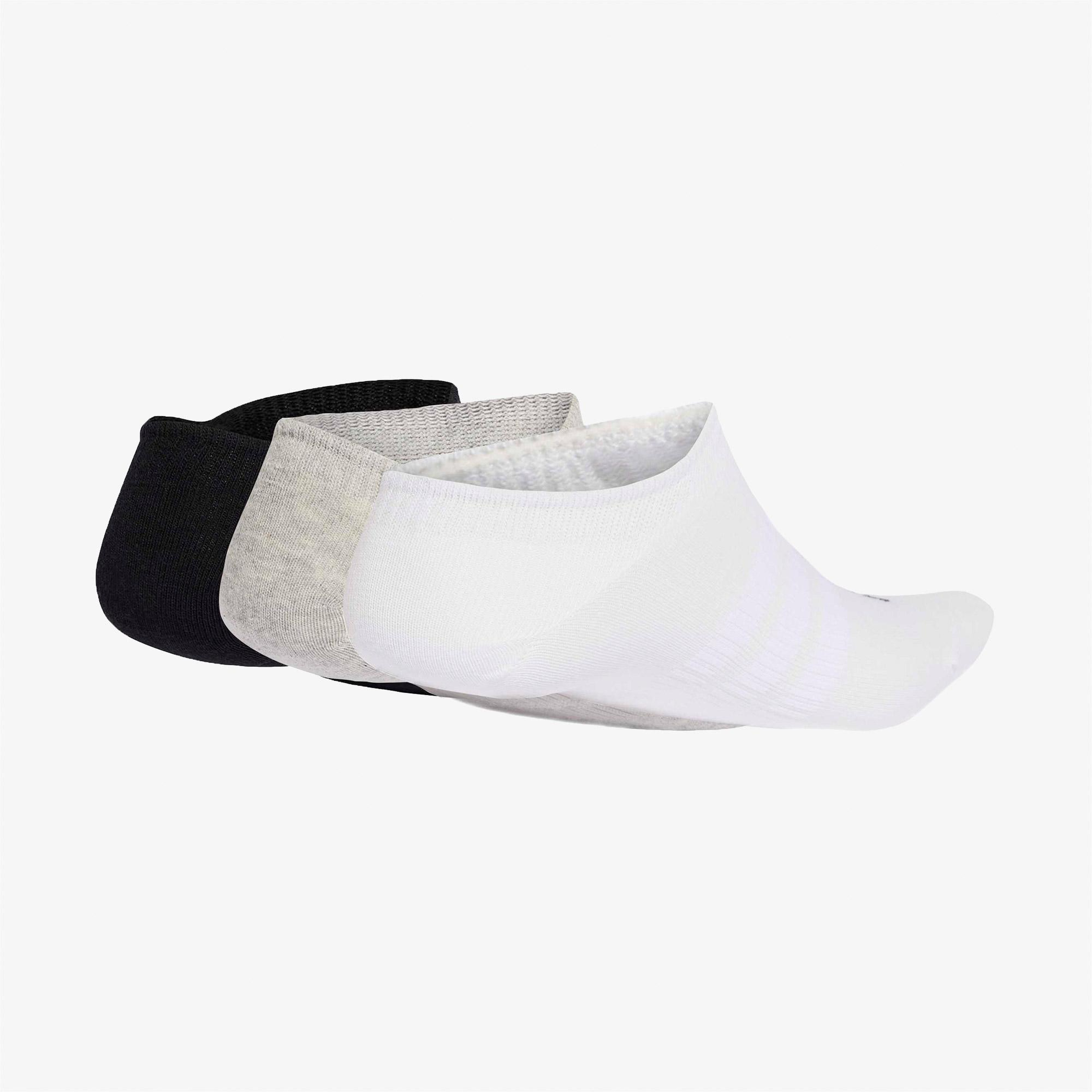 adidas Thin&Light Sportswear 3lü Unisex Gri Antrenman Çorabı