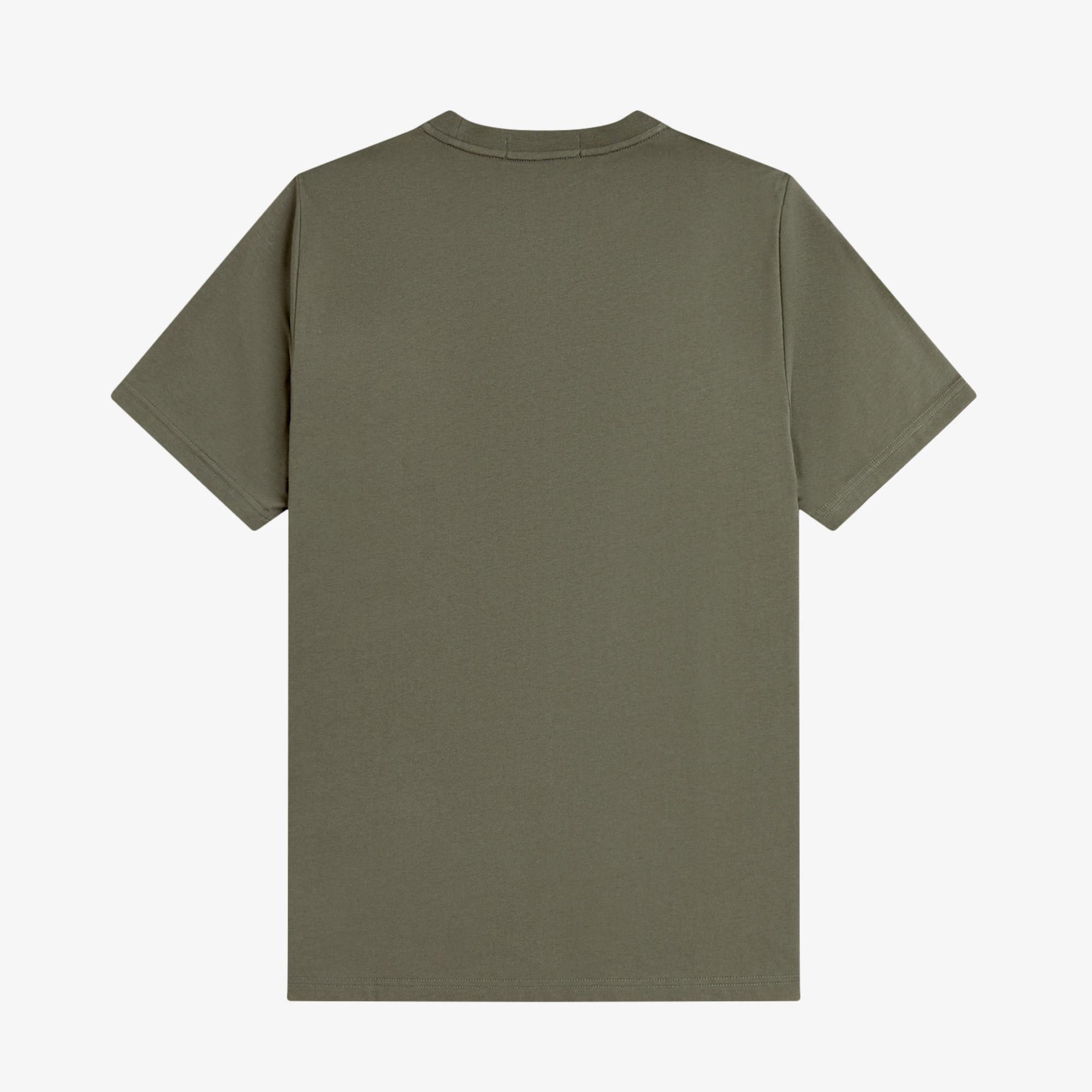 Fred Perry Embroidered Erkek Yeşil T-Shirt