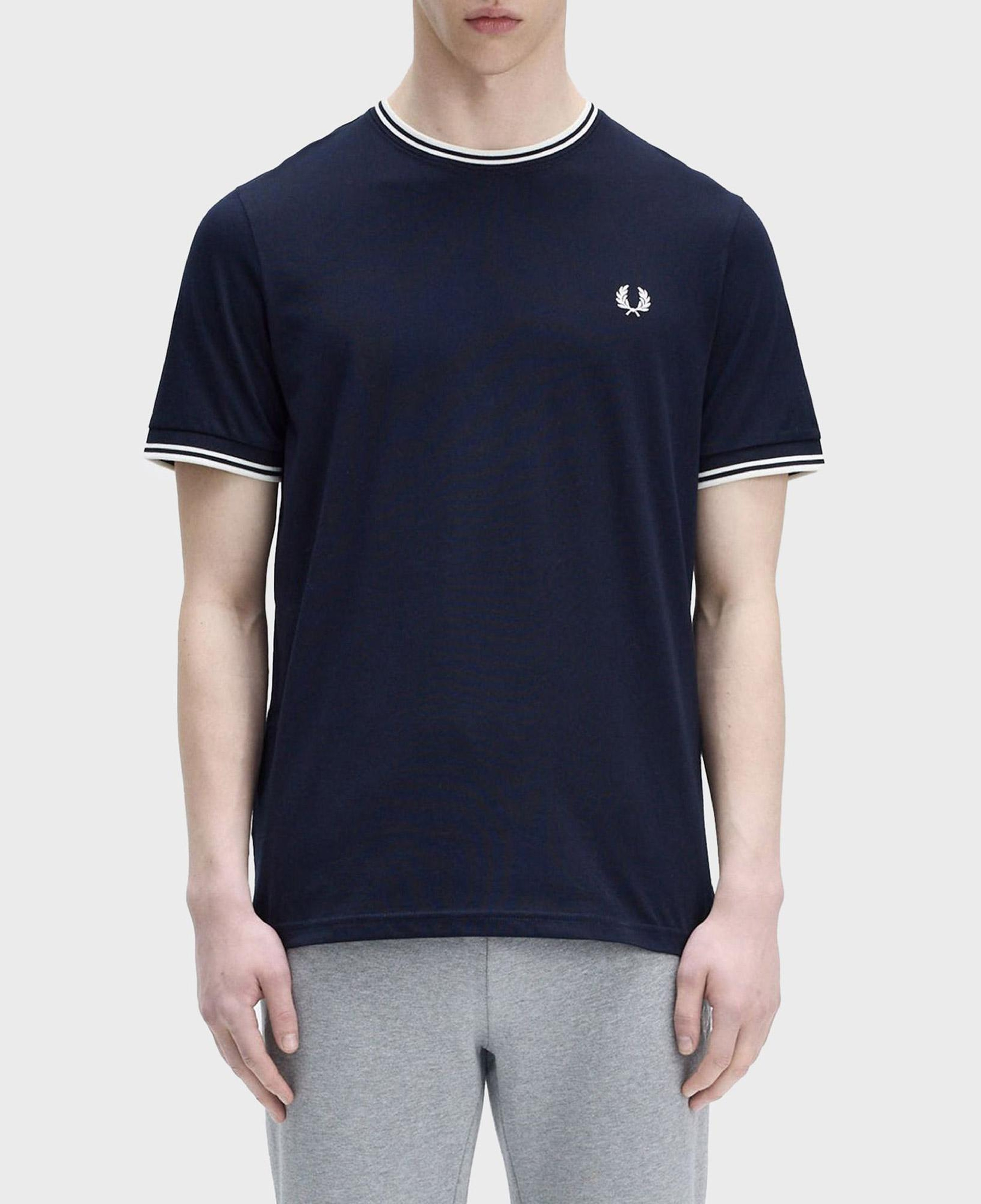 Fred Perry Twin Tipped Erkek Lacivert T-Shirt