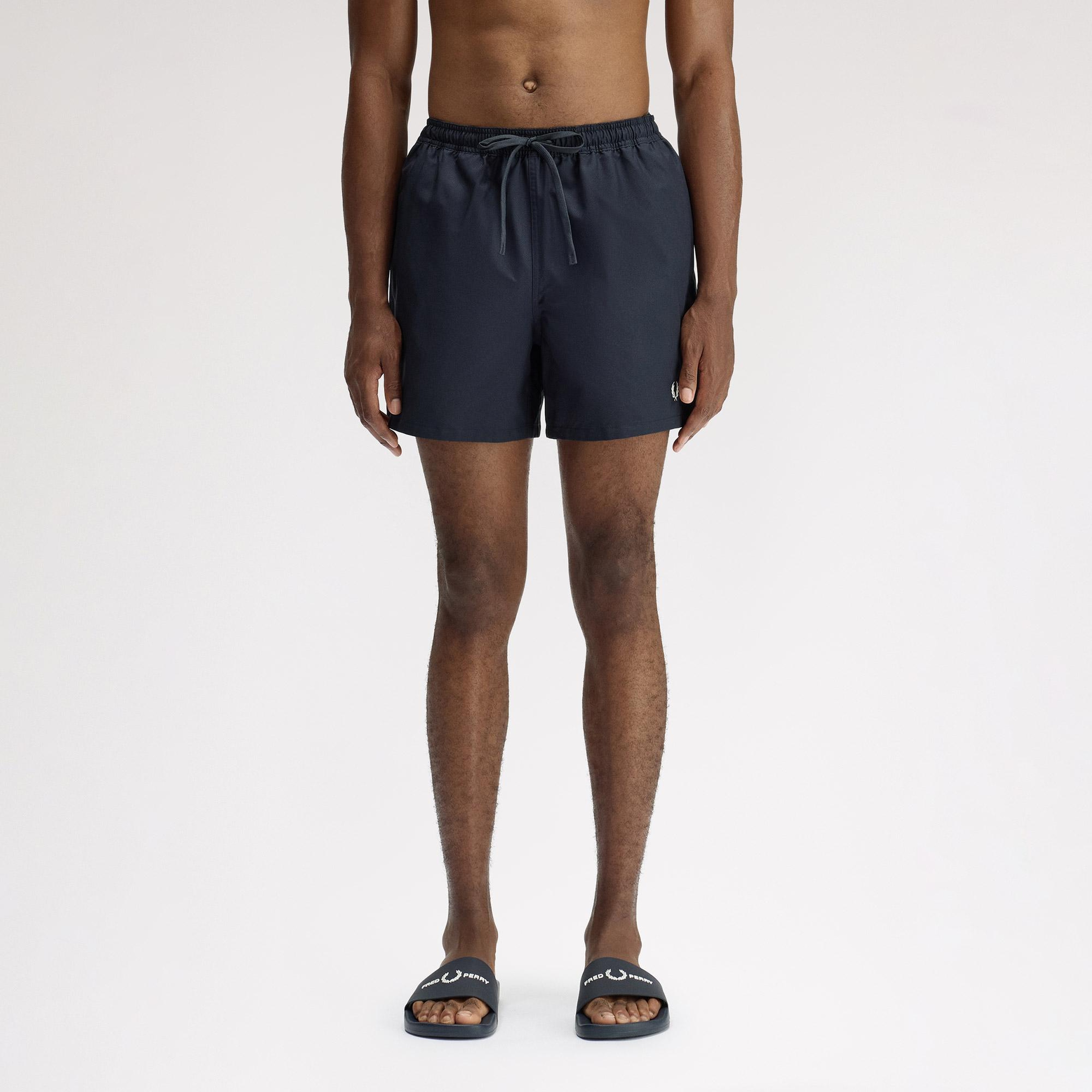 Fred Perry Erkek Lacivert Deniz Şortu