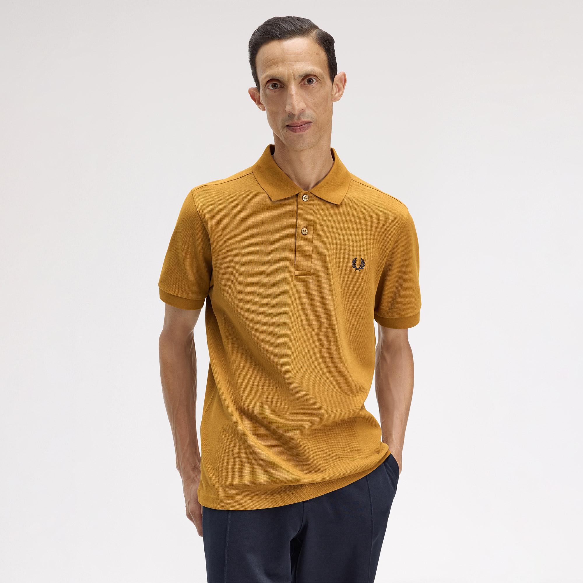 Fred Perry Erkek Kahverengi Polo