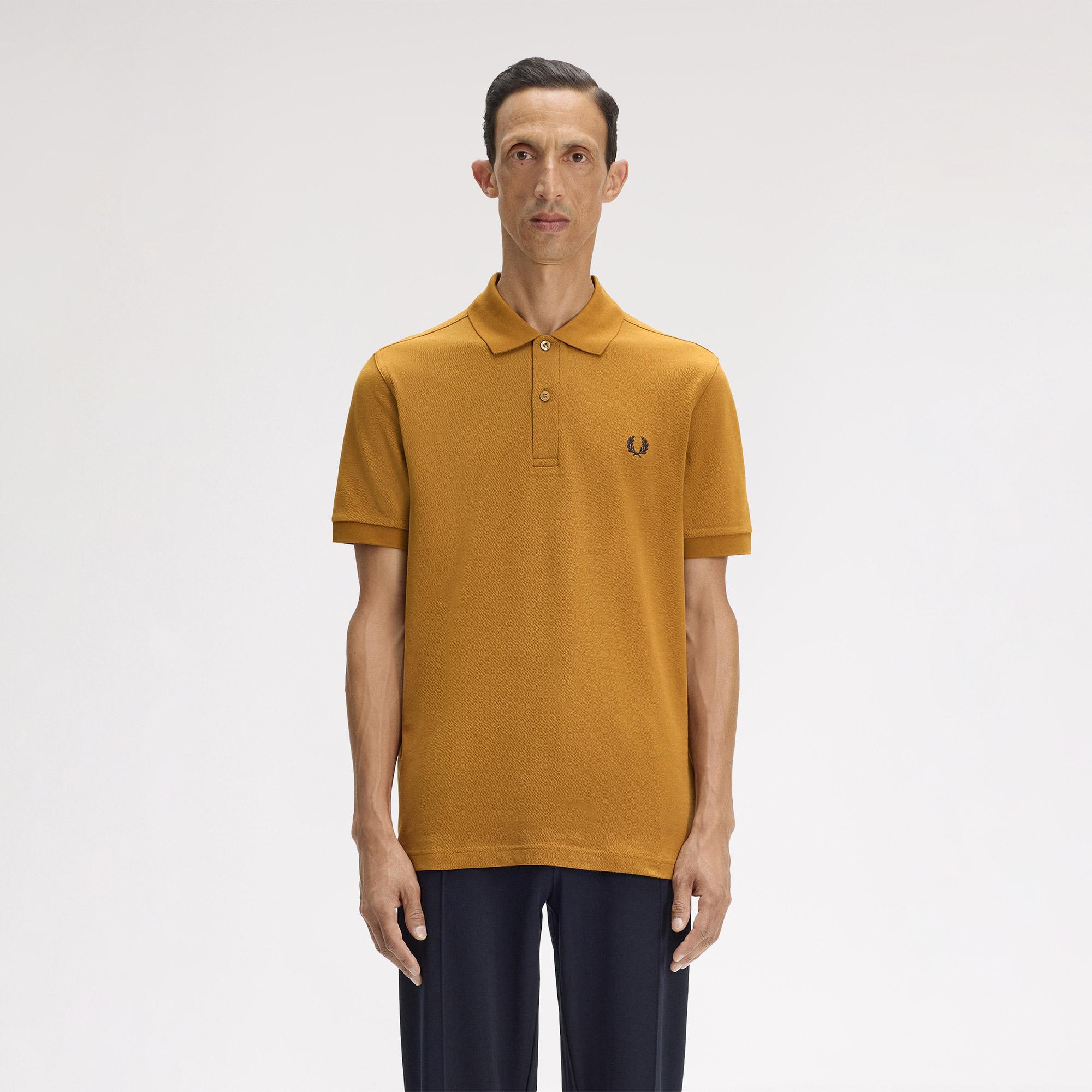 Fred Perry Erkek Kahverengi Polo