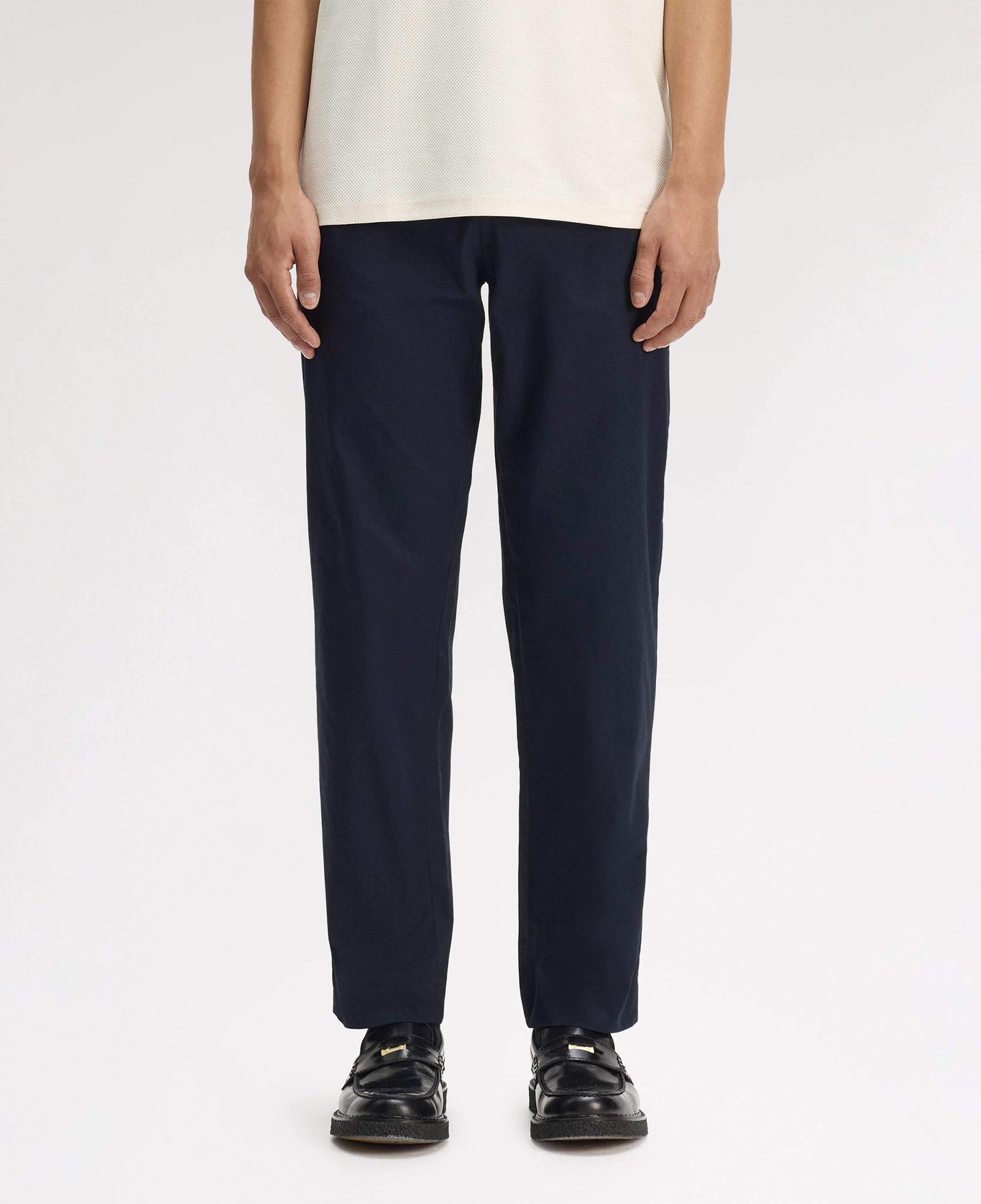 Fred Perry Slim Fit Twill Erkek Lacivert Pantolon