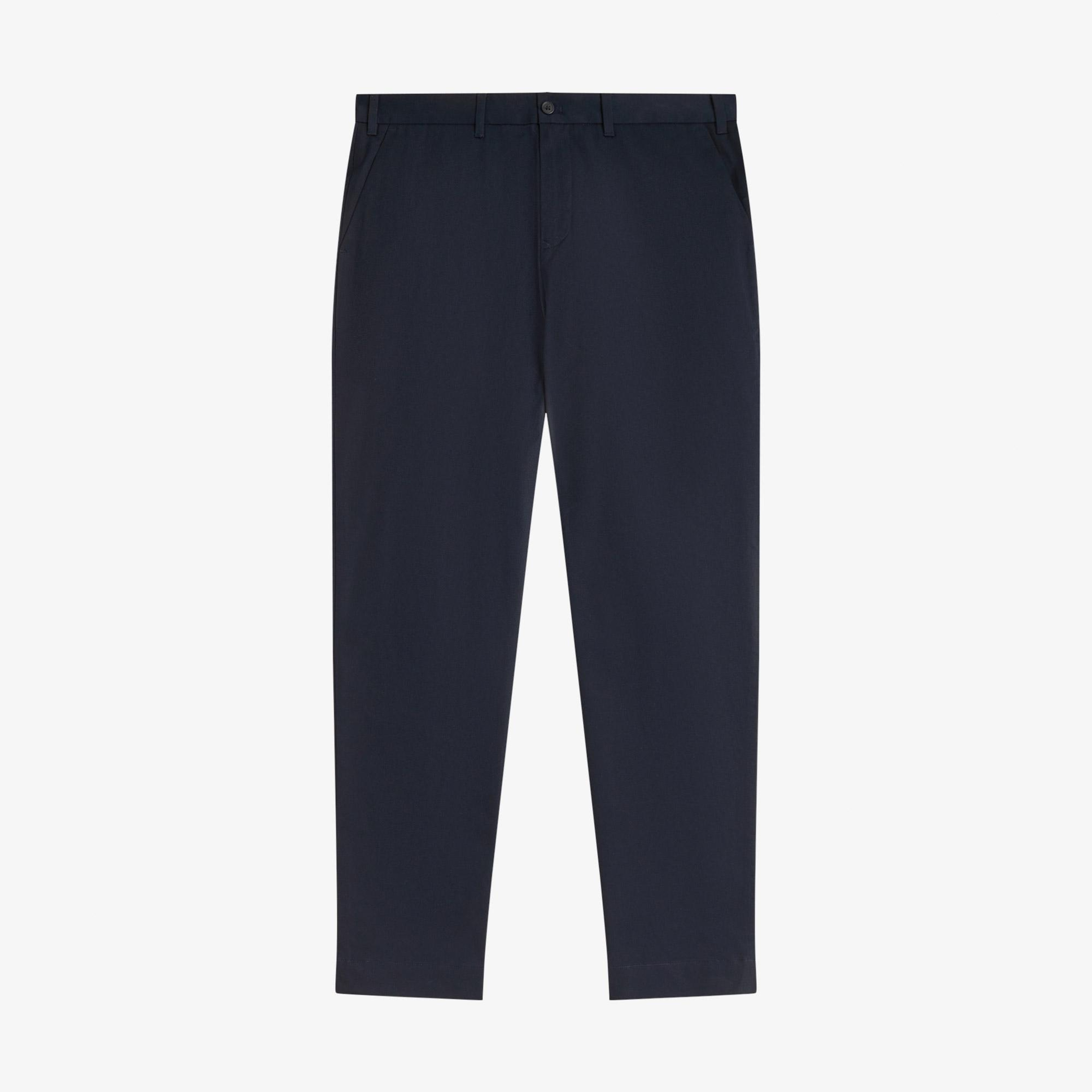 Fred Perry Slim Fit Twill Erkek Lacivert Pantolon