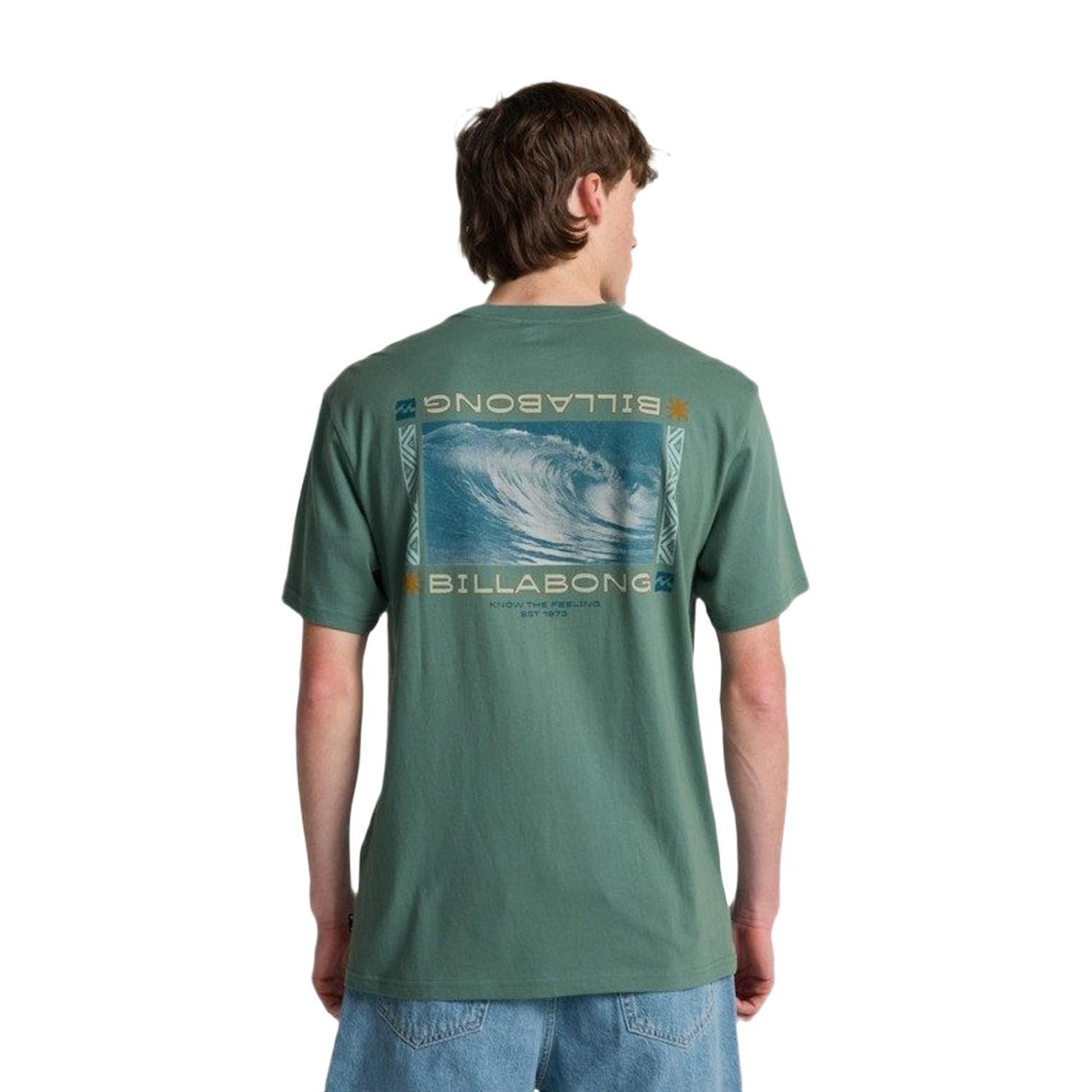 Billabong Secret Spot Erkek Yeşil Tişört