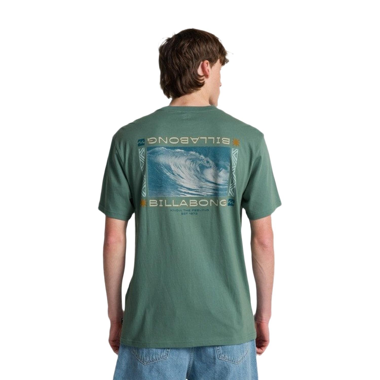 Billabong Secret Spot Erkek Yeşil Tişört