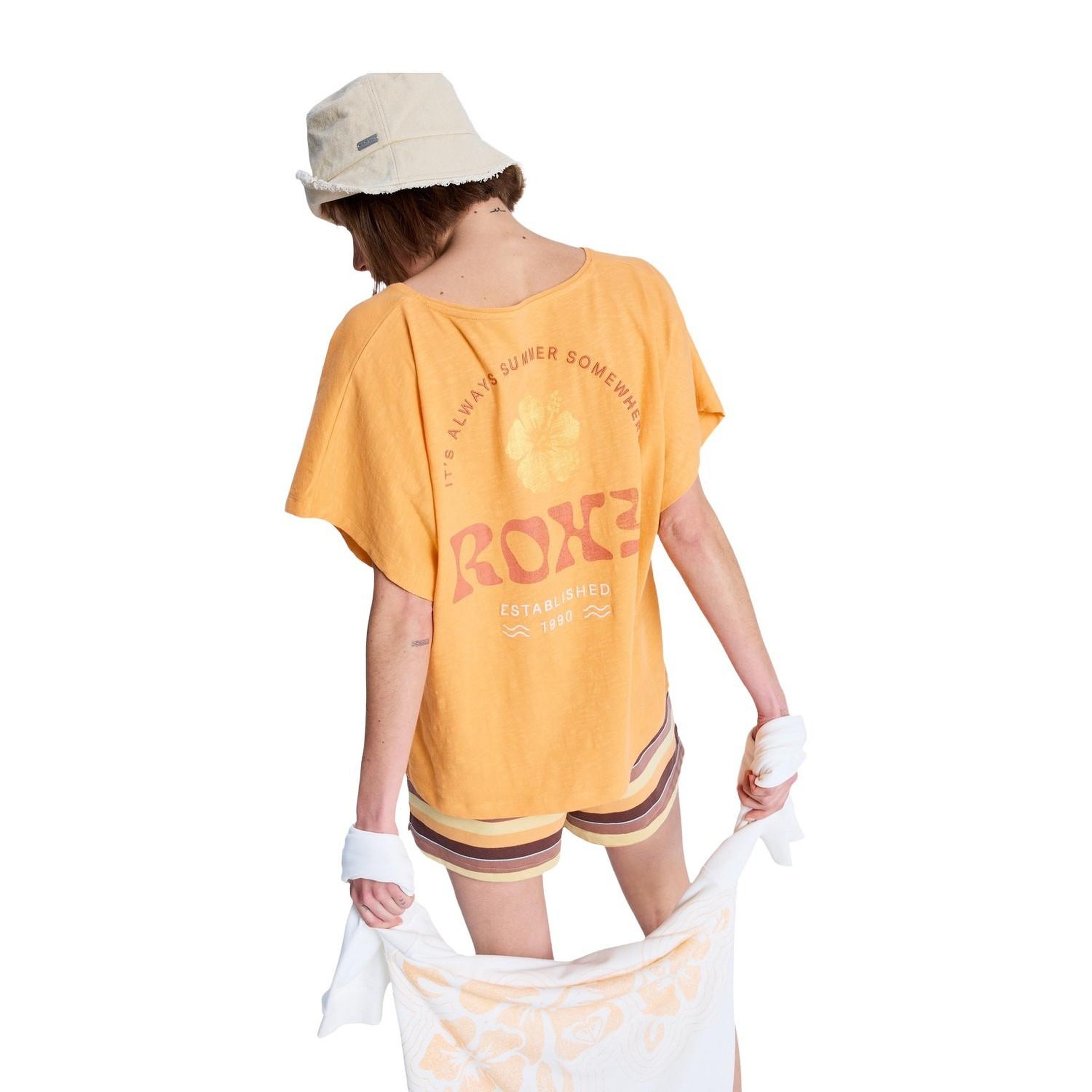 Roxy Nightfall Kadın Turuncu Tişört