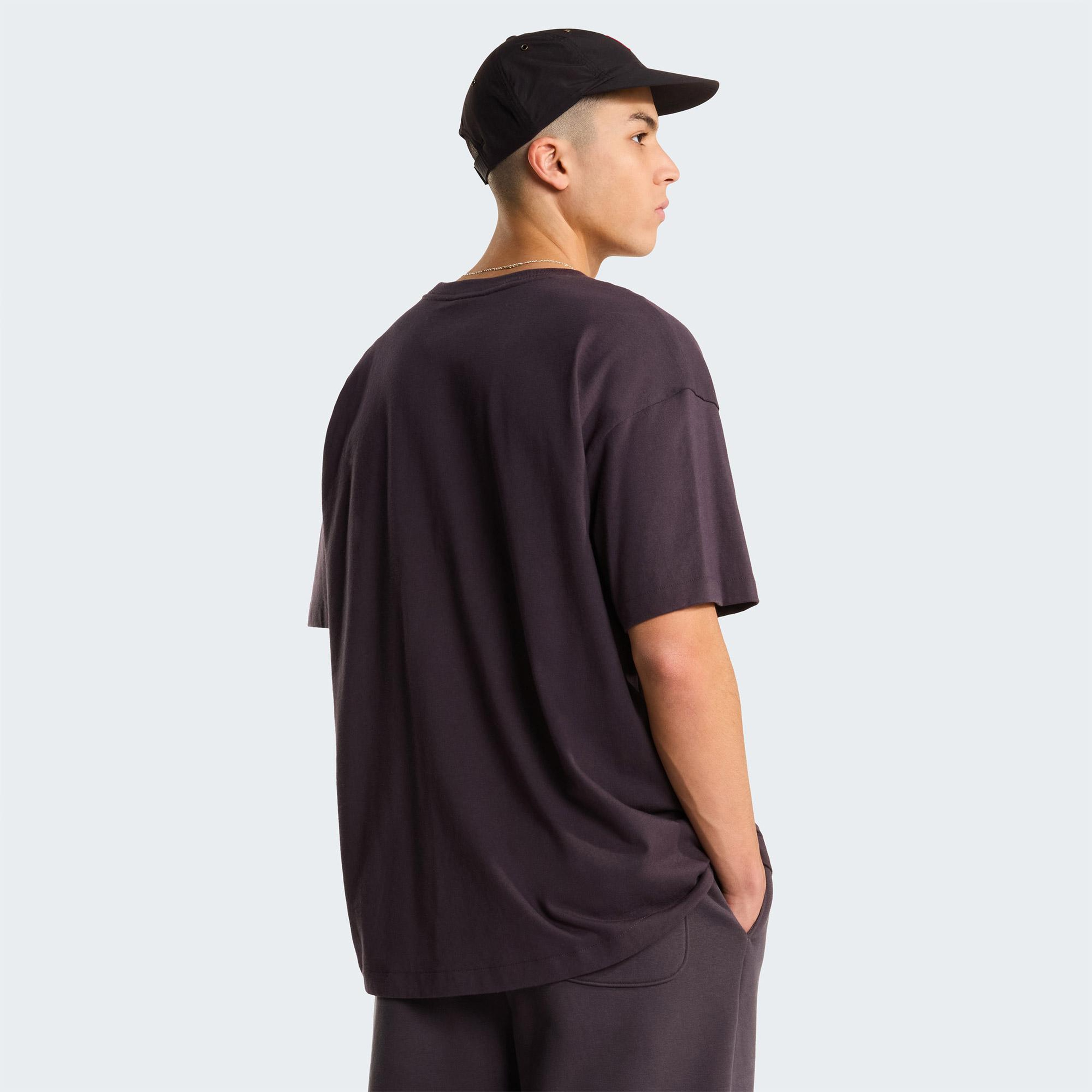 The North Face Red Box S/S Erkek Gri T-Shirt
