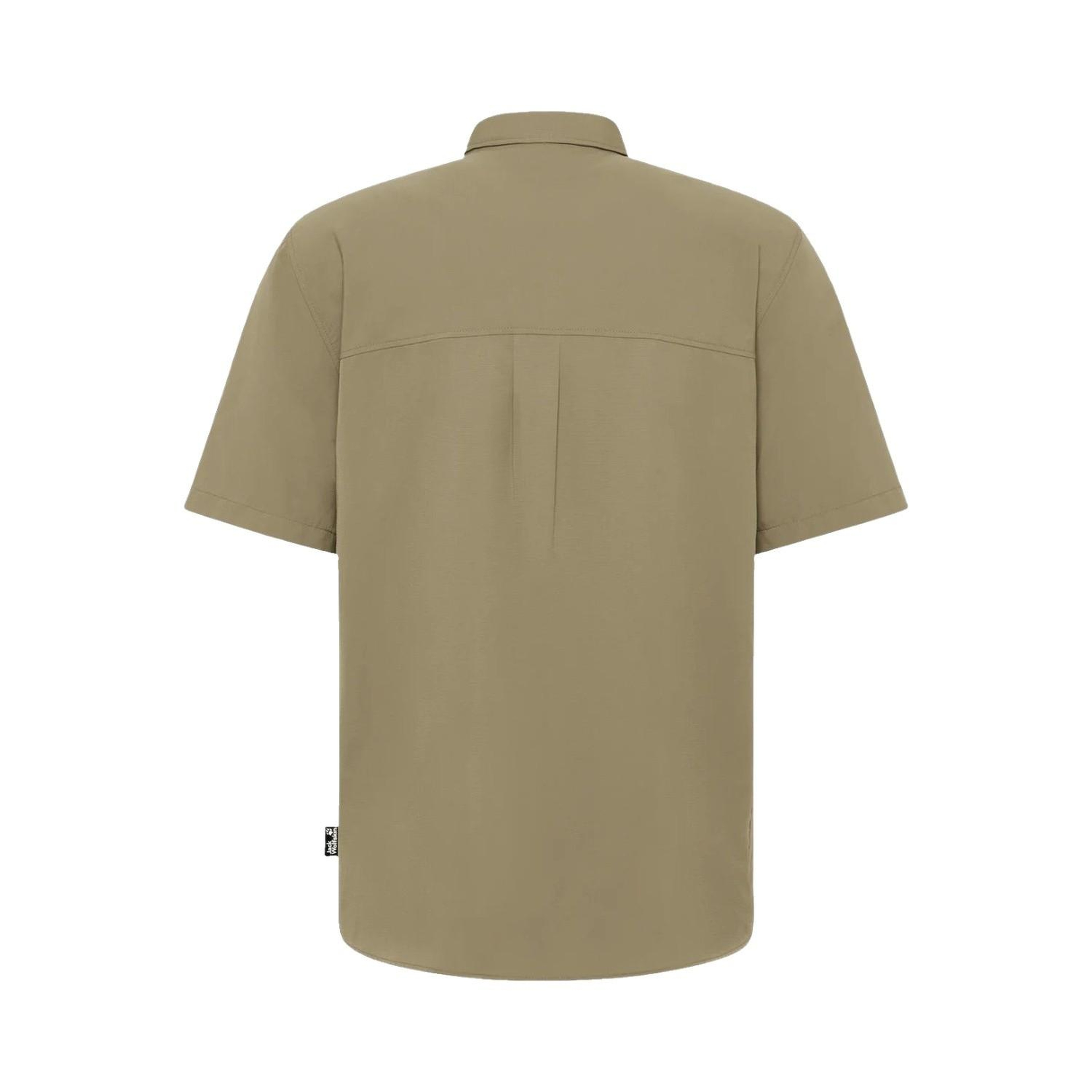 Jack Wolfskin Sierra Canyon Erkek Bej Gömlek