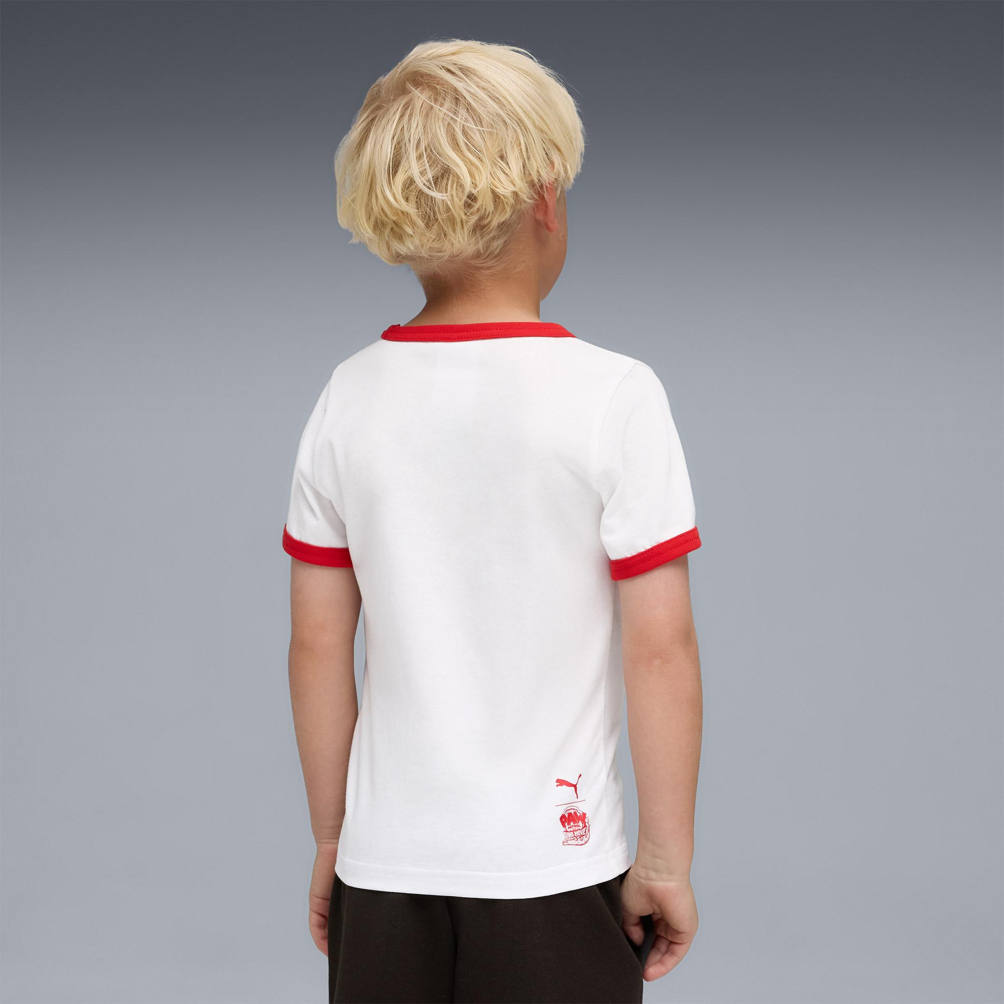 Puma X Paw Patrol Ringer Çocuk Beyaz T-Shirt