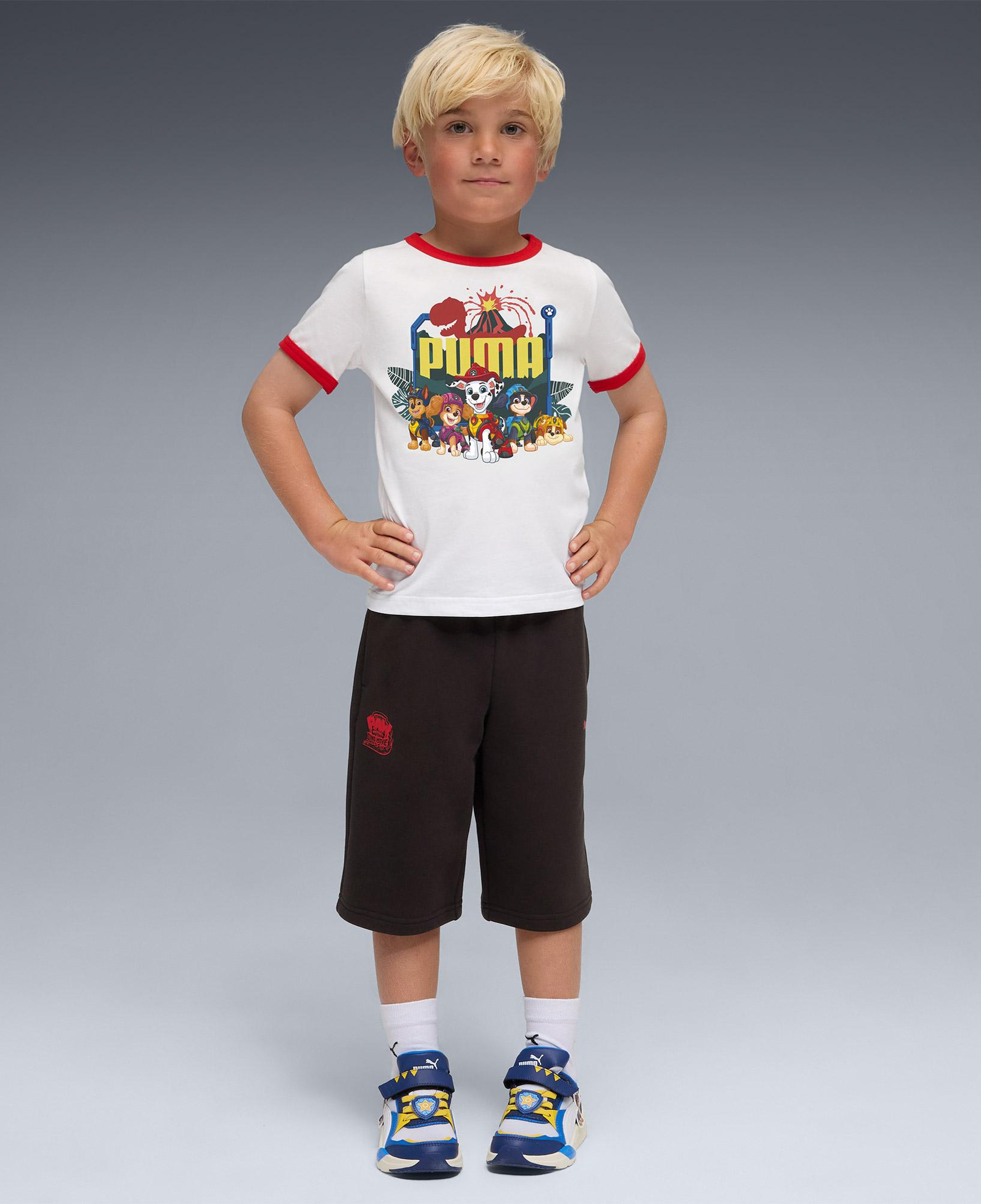 Puma X Paw Patrol Ringer  Çocuk Beyaz T-Shirt