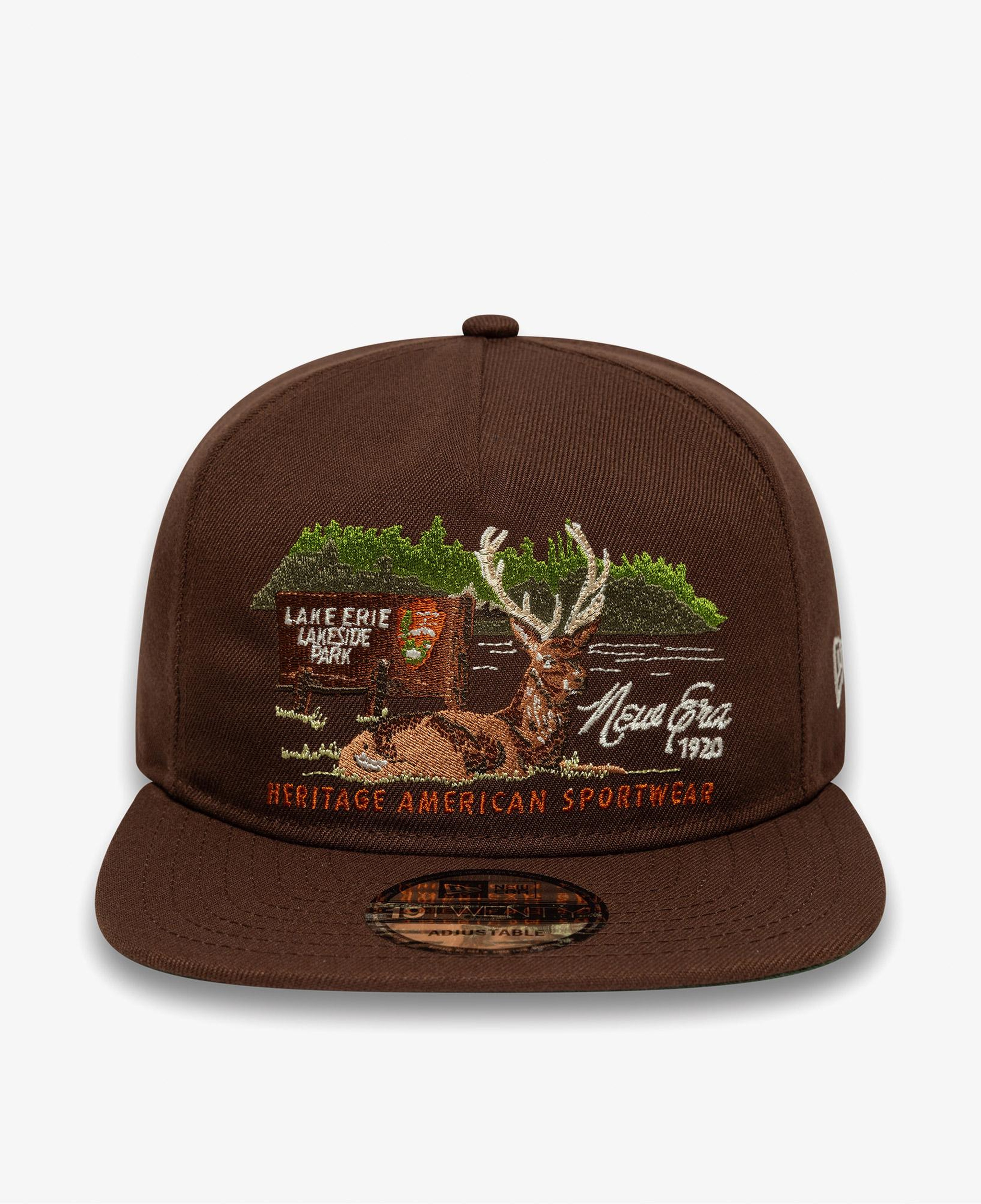 New Era Outdoor Graphic 19Twenty Newera Unisex Kahverengi Şapka