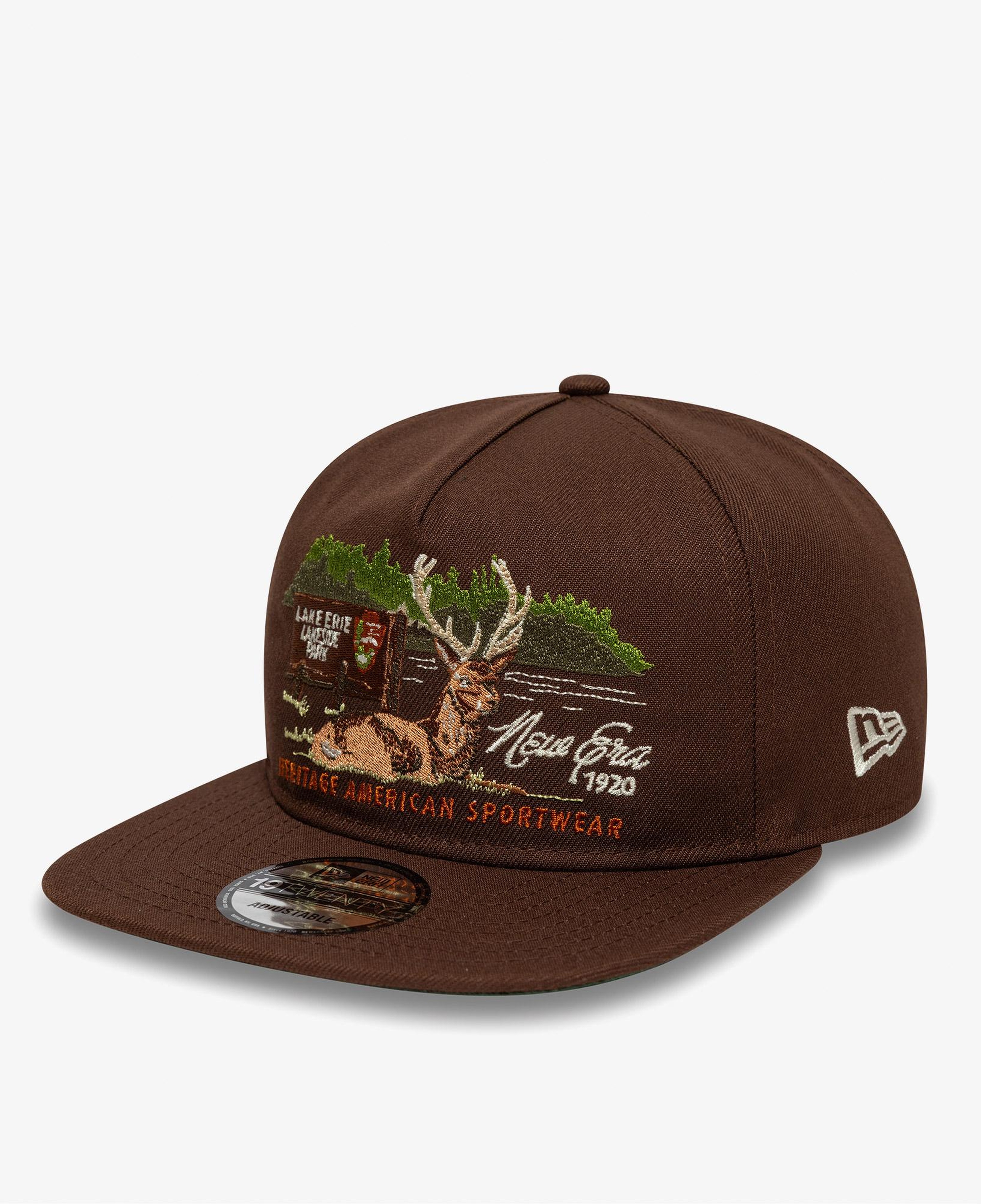 New Era Outdoor Graphic 19Twenty Newera Unisex Kahverengi Şapka