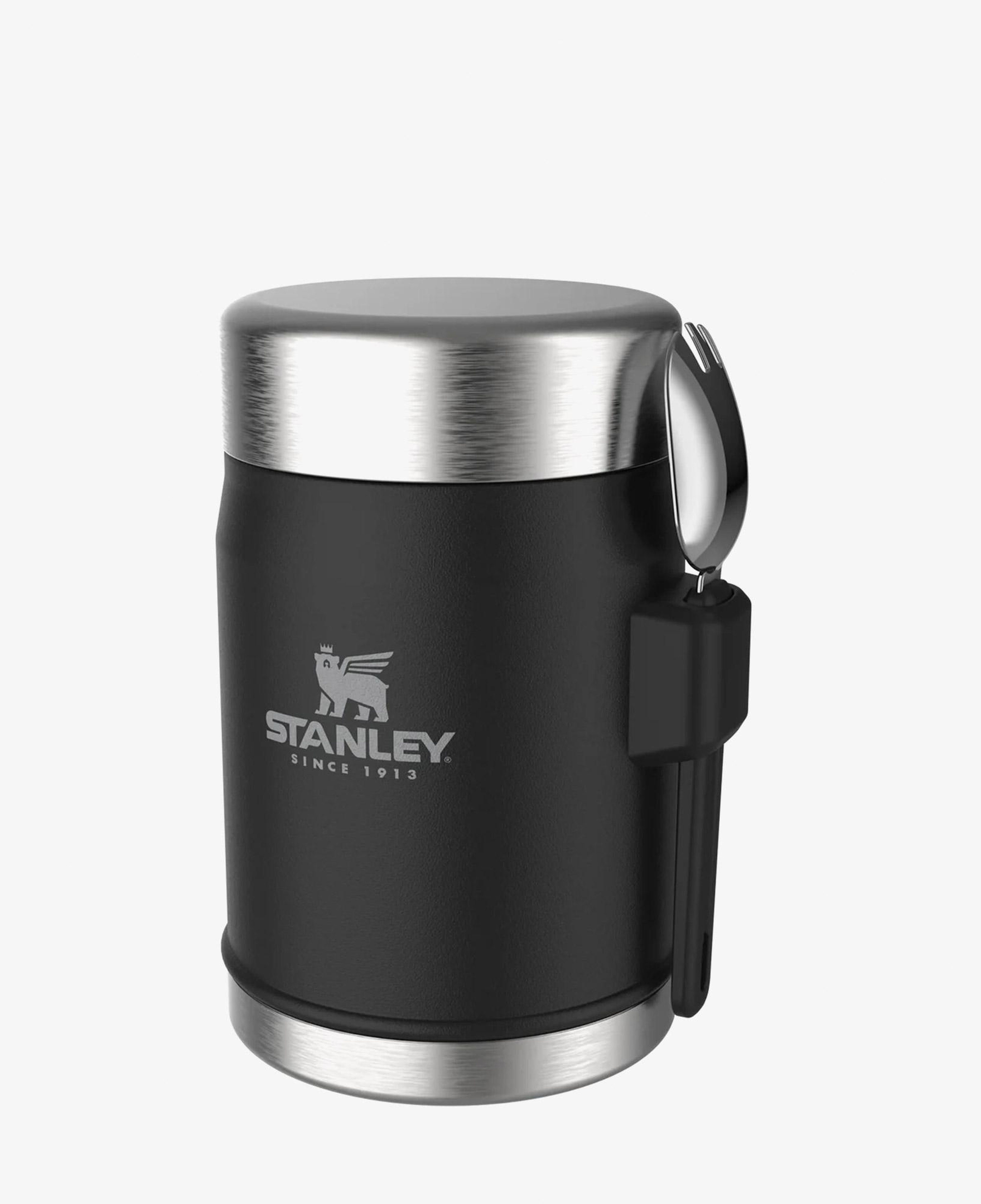 Stanley The Legendary Food Jar + Spork 0.4L Unisex Siyah Termos