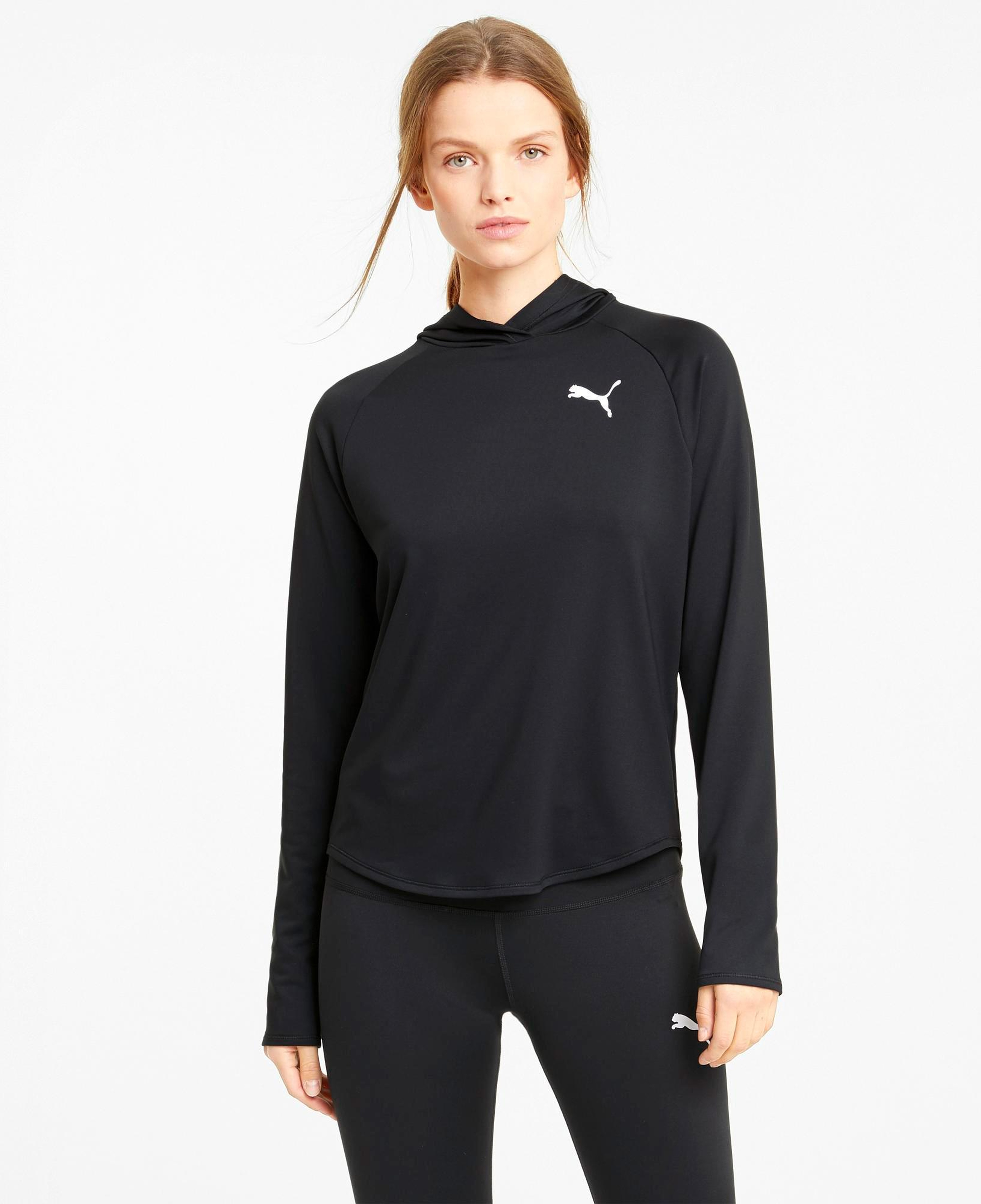 Puma Active Kadın Siyah Günlük Sweatshirt