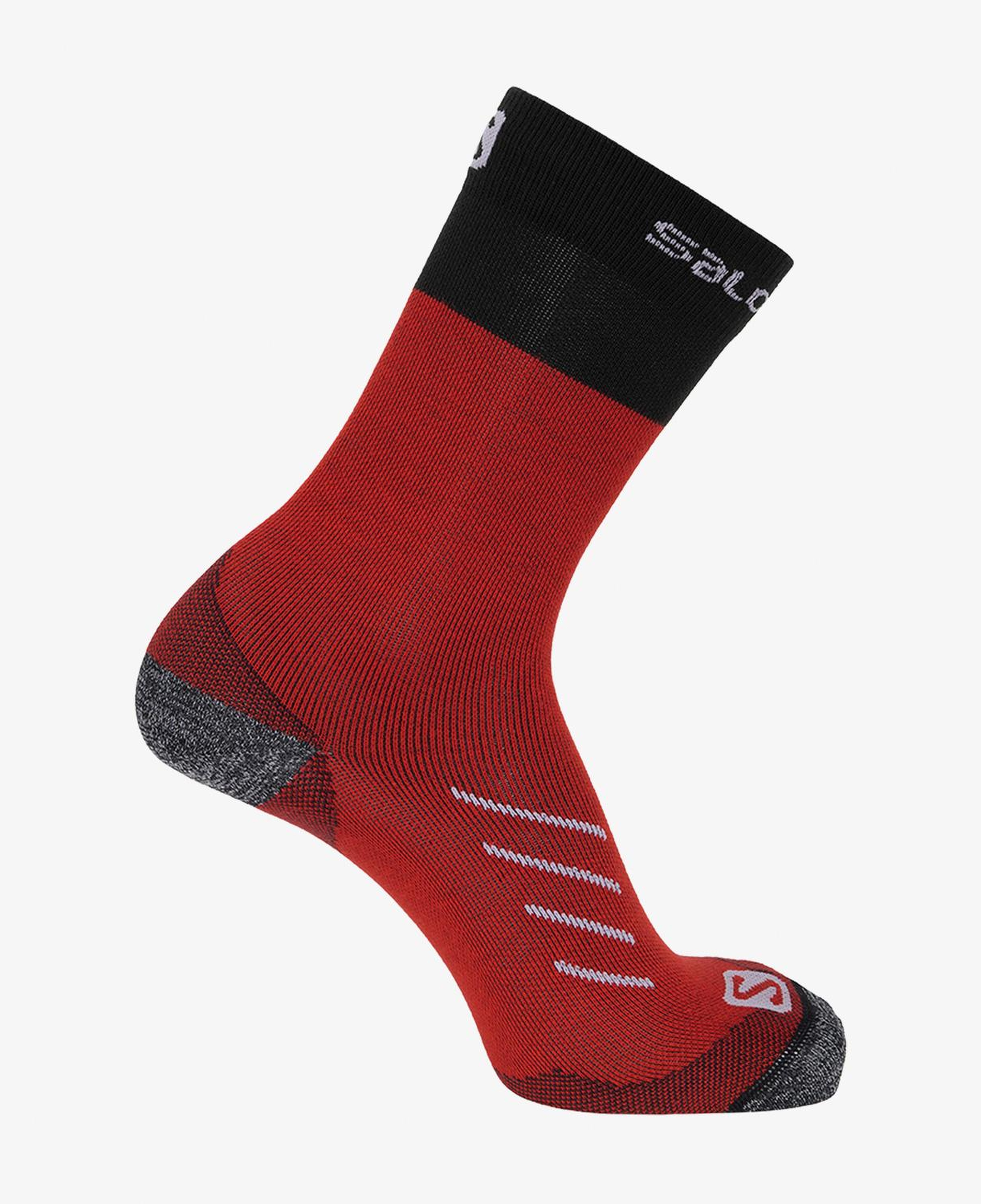 Salomon Pulse Crew Ds+ Unisex Kırmızı Uzun Çorap