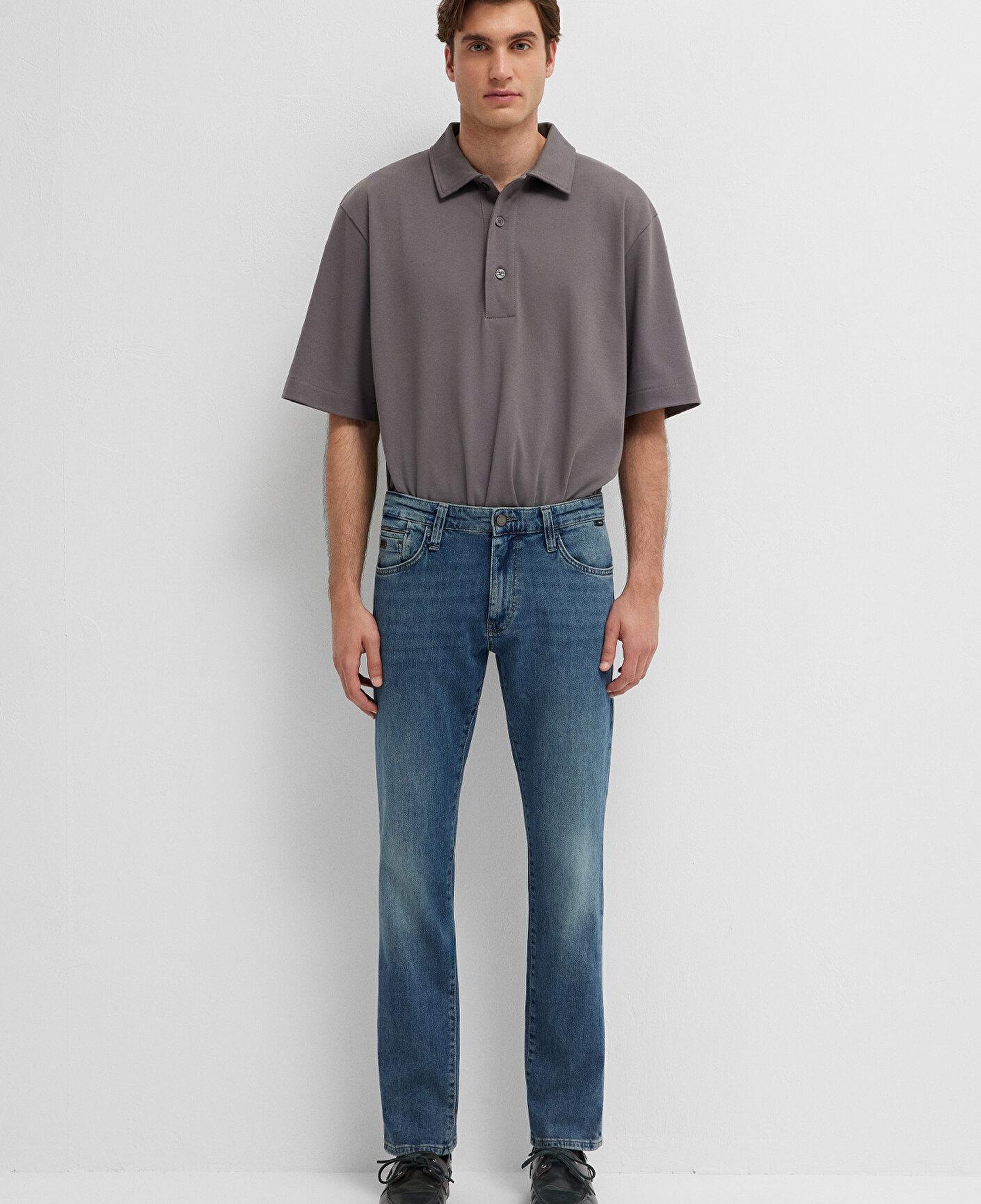 Mavi Marcus Mavi Black Puslu İndigo Mavisi Jean Pantolon 00351A3279