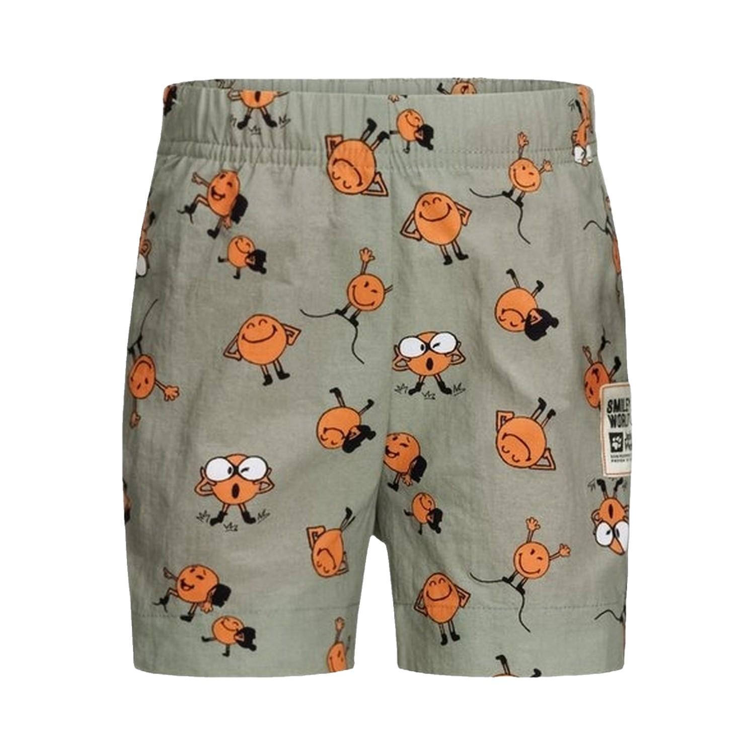 Jack Wolfskin Smileyworld Shorts Unisex Çocuk Yeşil Şort