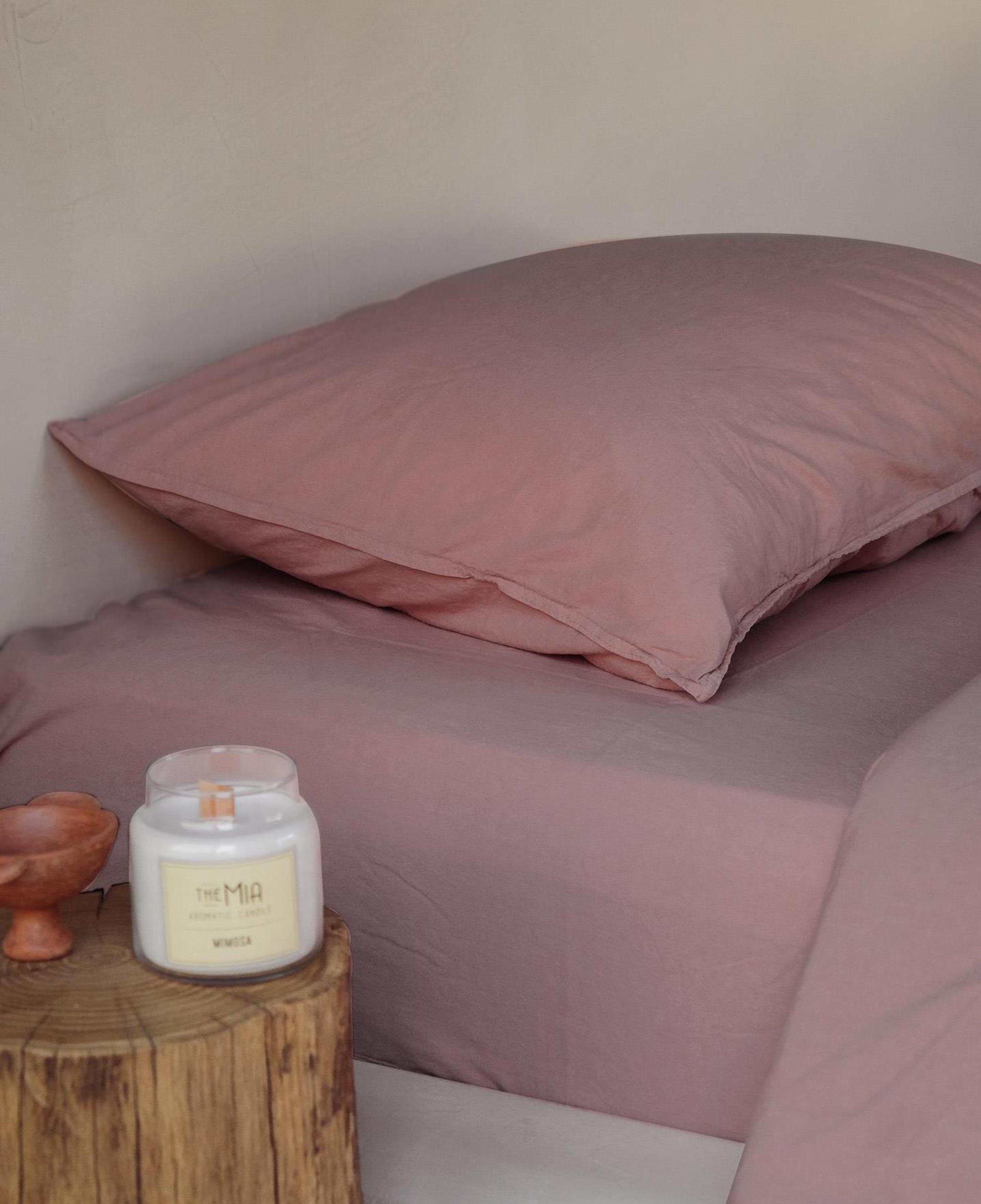 Cotta Old Rose Çift Kişilik Çarşaf 260x240 Cm