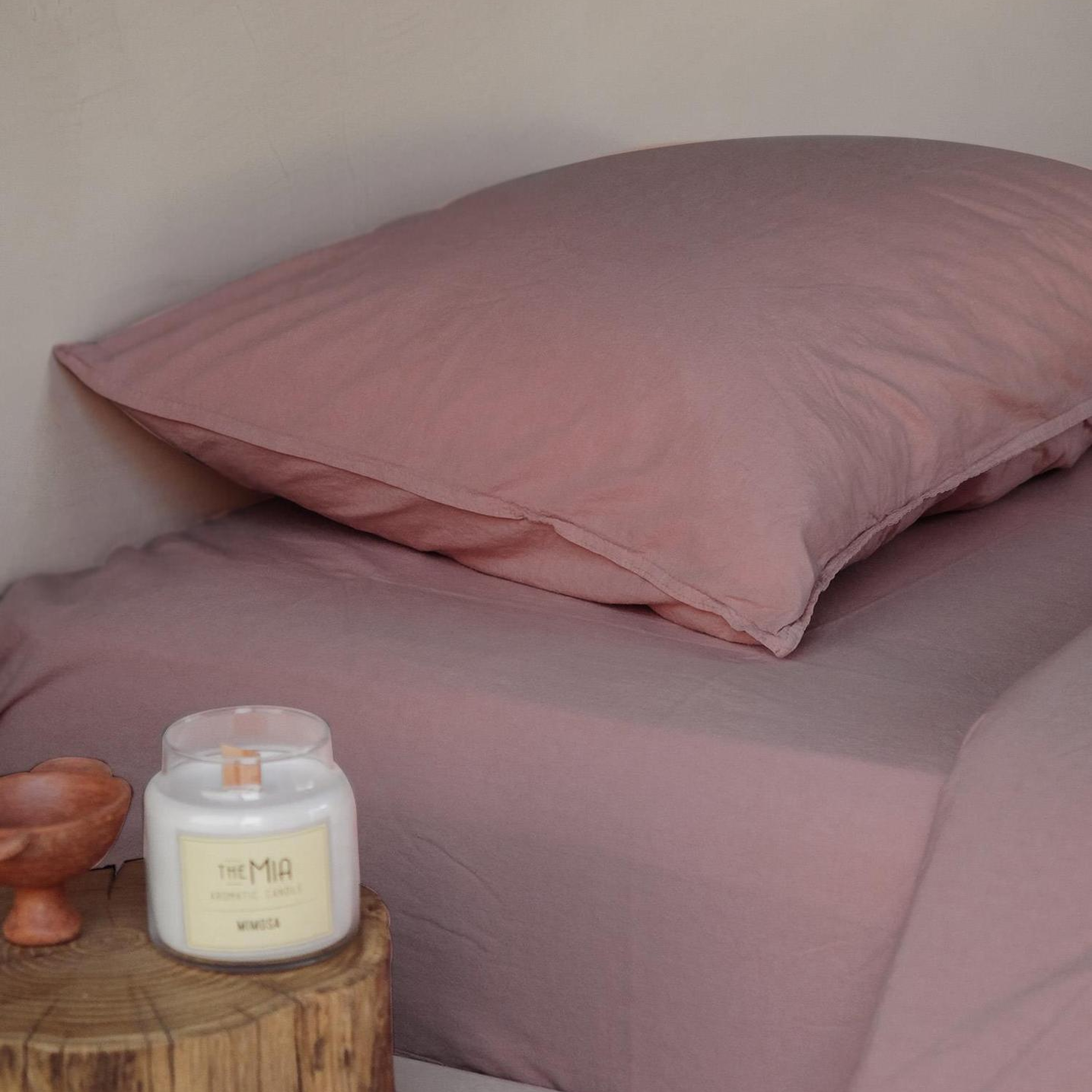Cotta Old Rose Tek Kişilik Lastikli Çarşaf 200x100