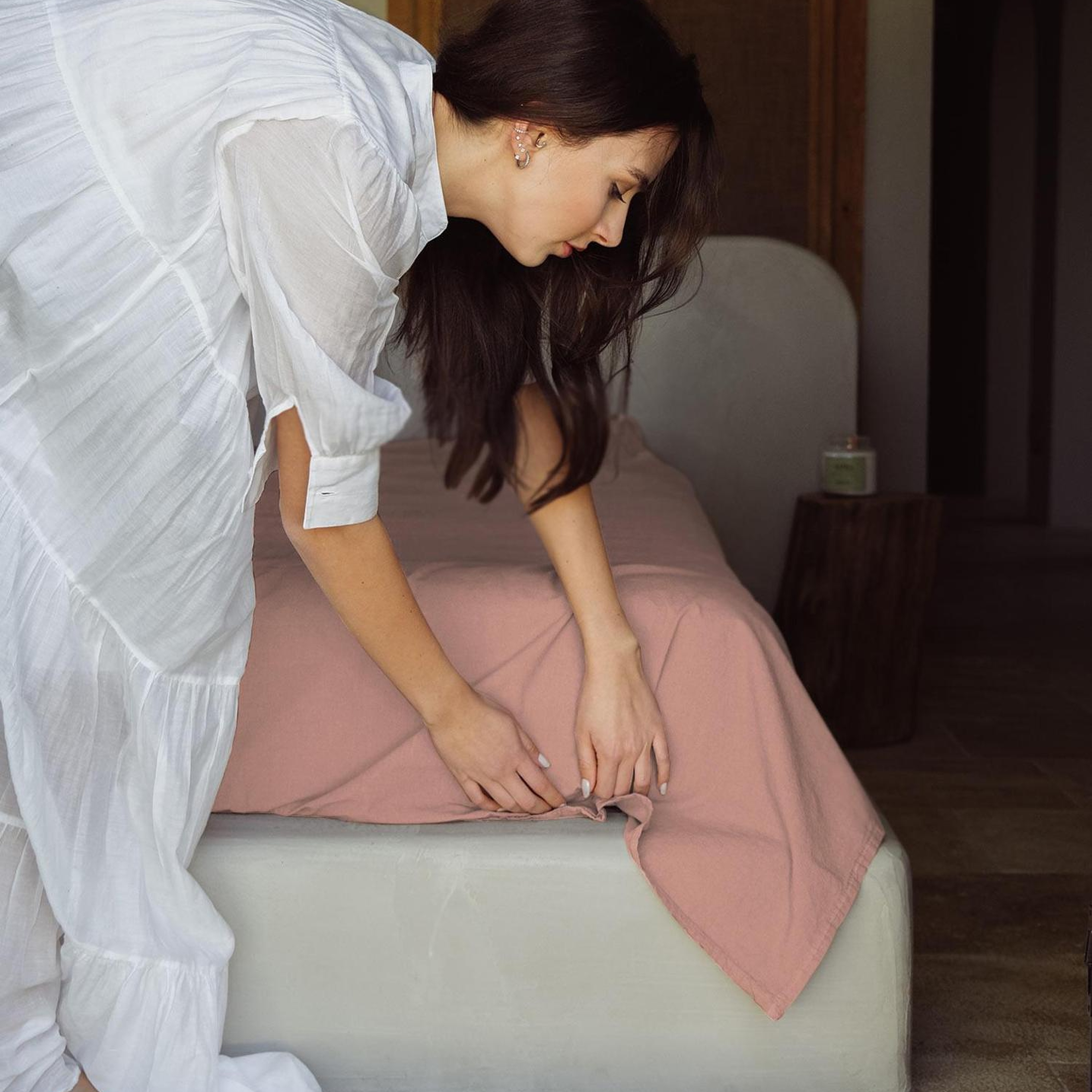 Cotta Terra Çift Kişilik Çarşaf 260x240 Cm