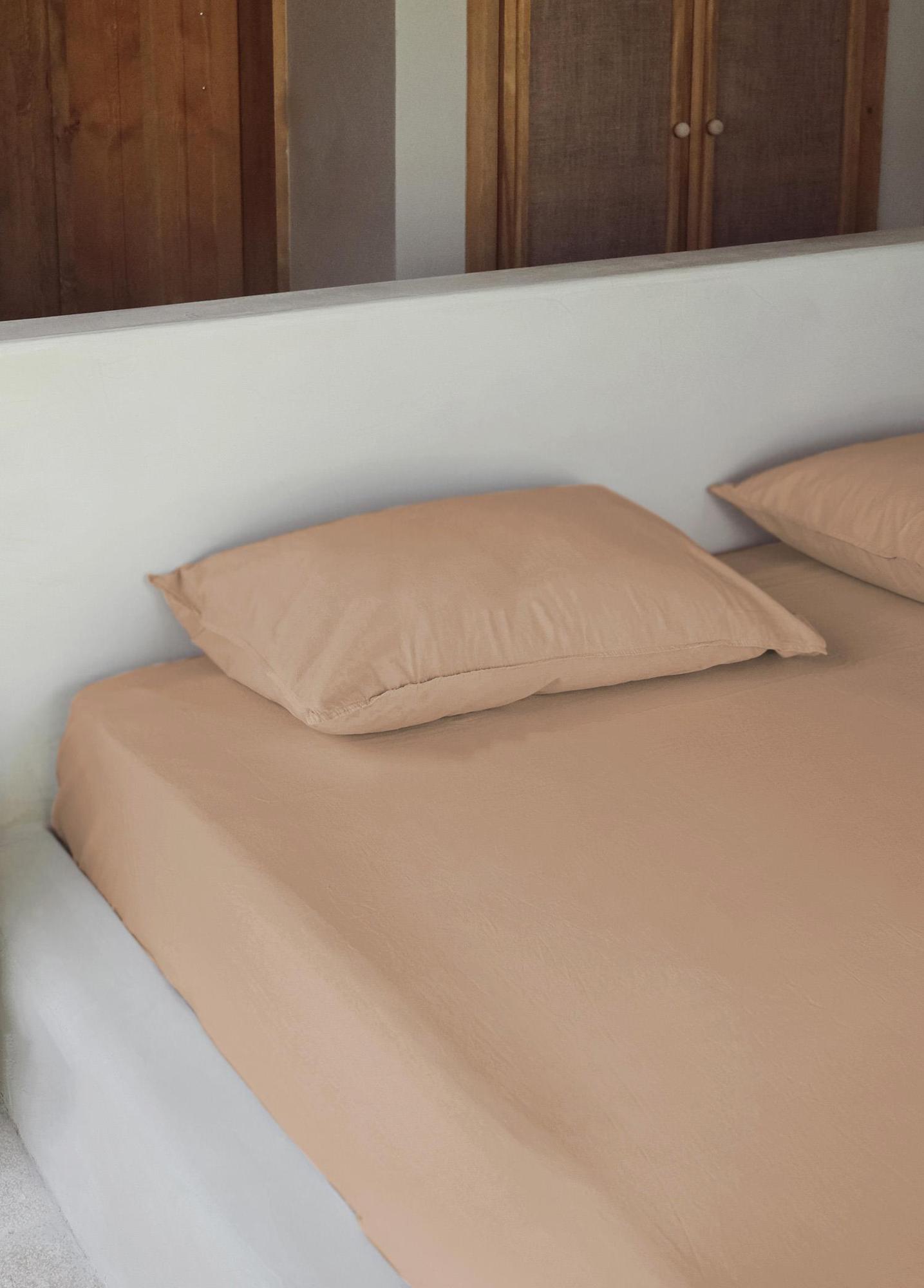 Cotta Toast Tek Kişilik Lastikli Çarşaf 200x100 Cm