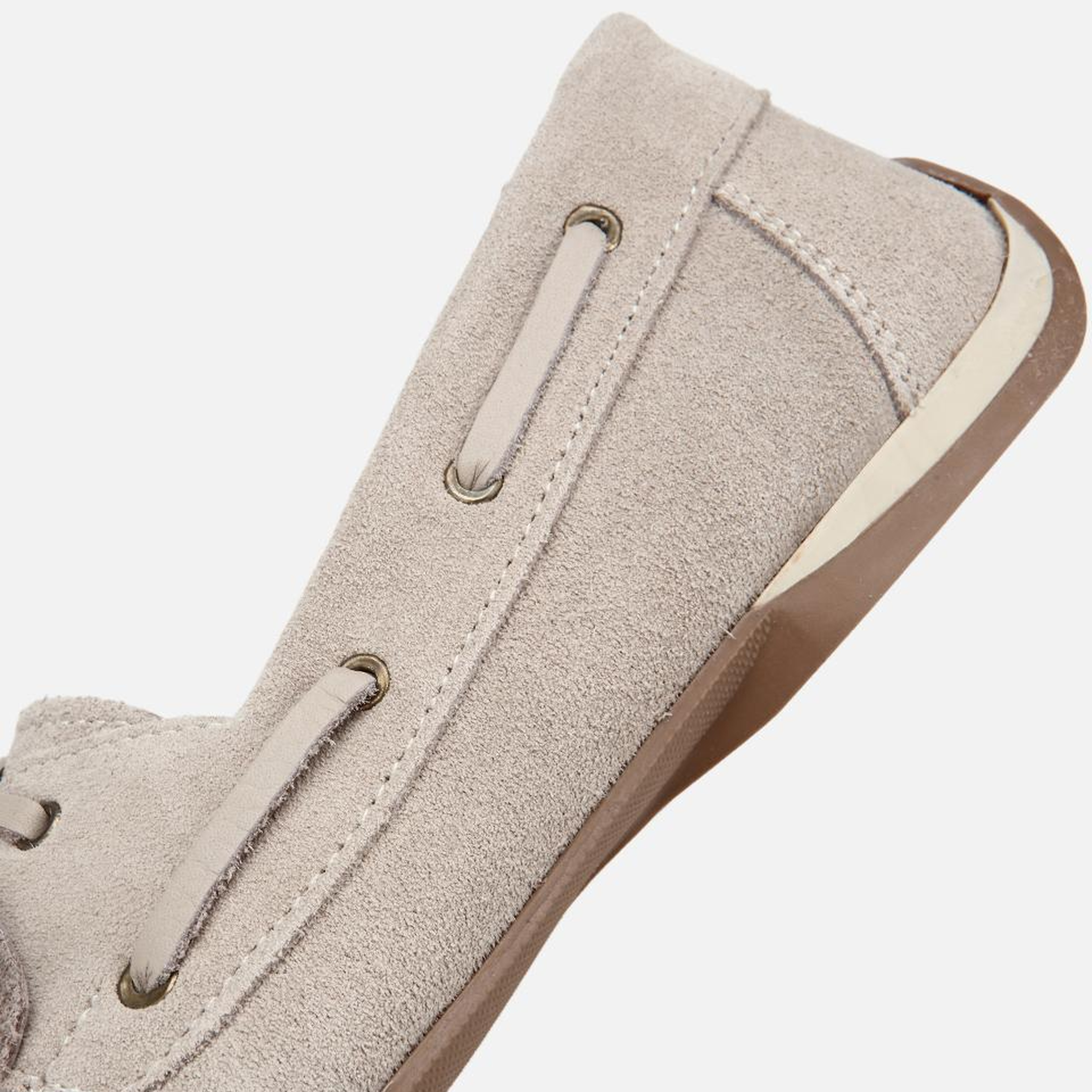 Kadın Süet Deri Bej Comfort Günlük Loafer