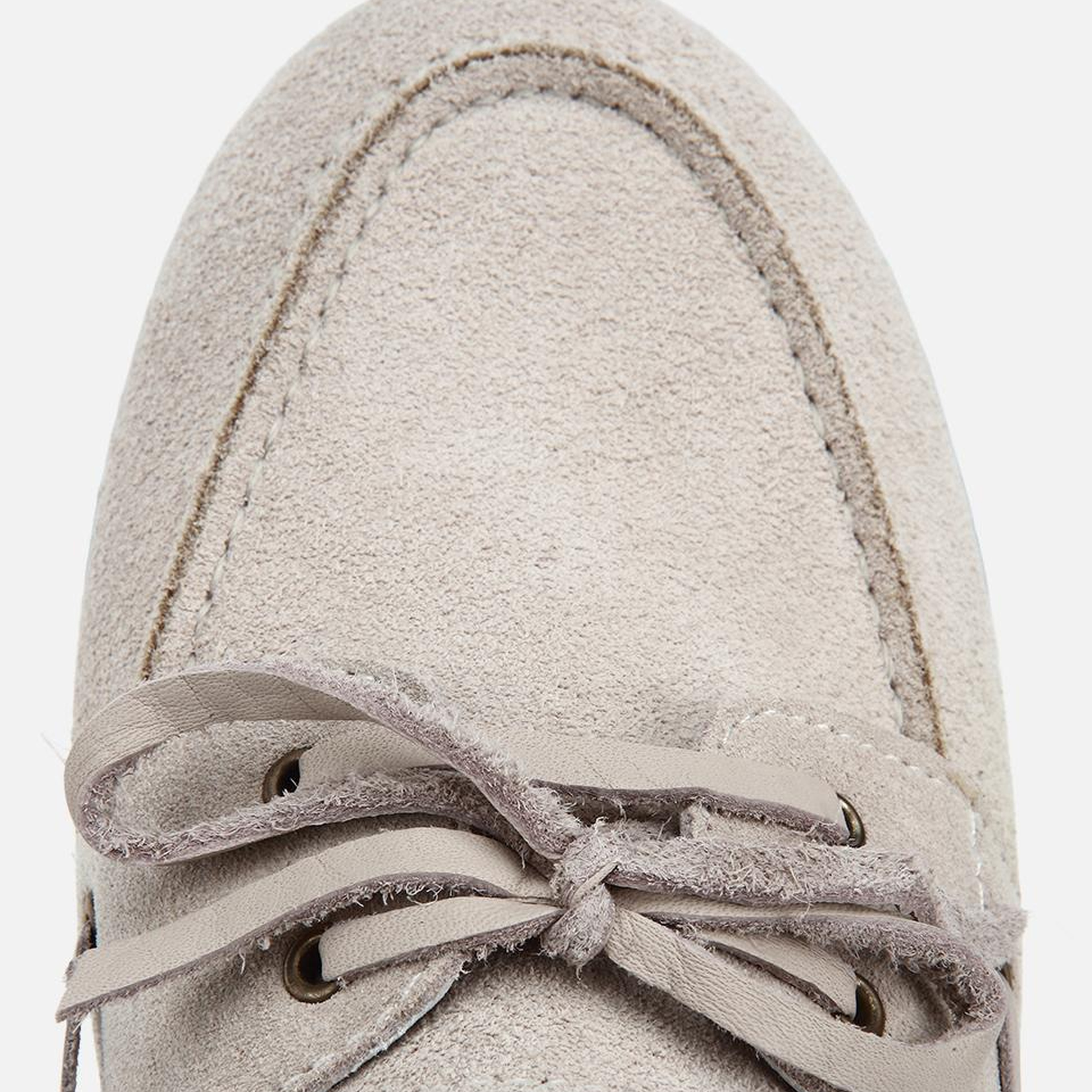 Kadın Süet Deri Bej Comfort Günlük Loafer