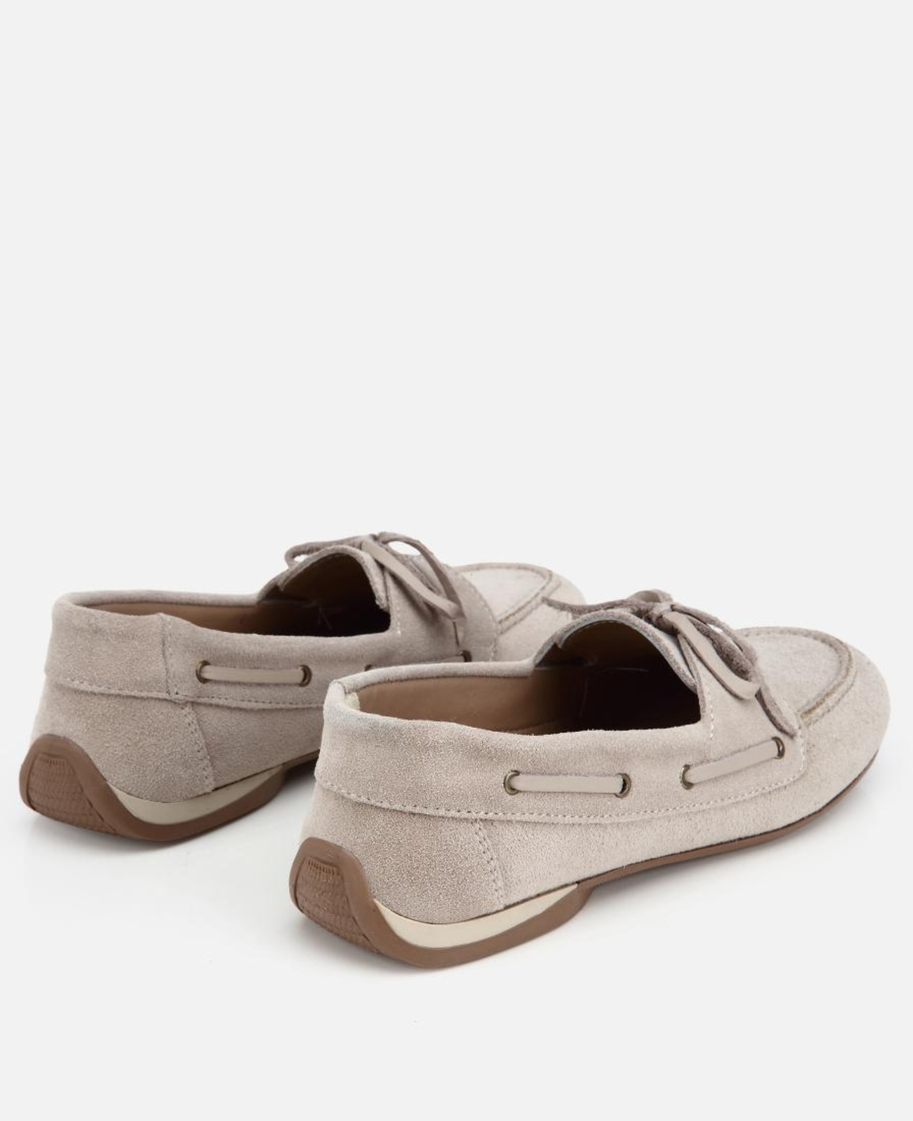 Kadın Süet Deri Bej Comfort Günlük Loafer