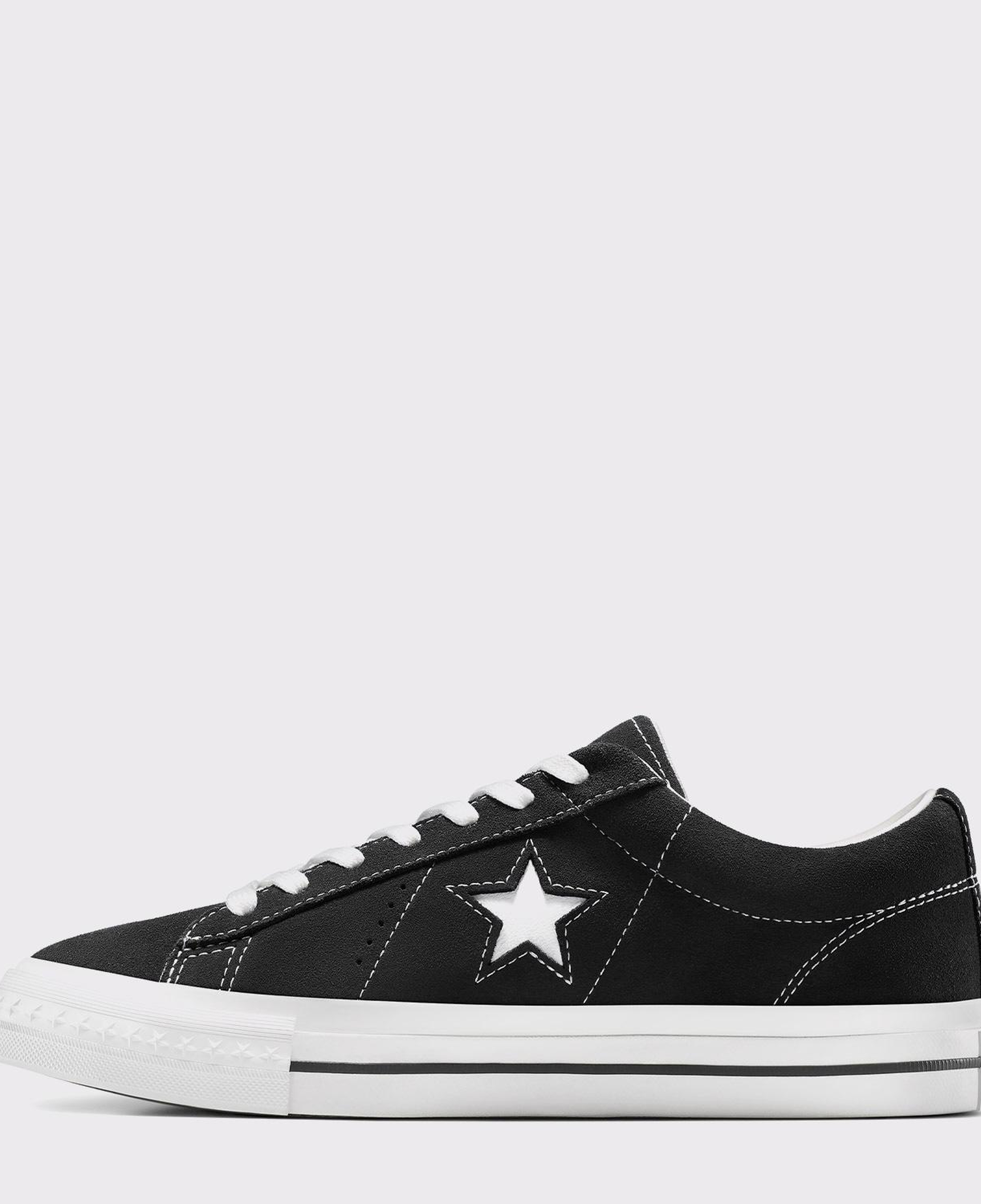 Converse One Star 95 Unisex Siyah Süet Sneaker